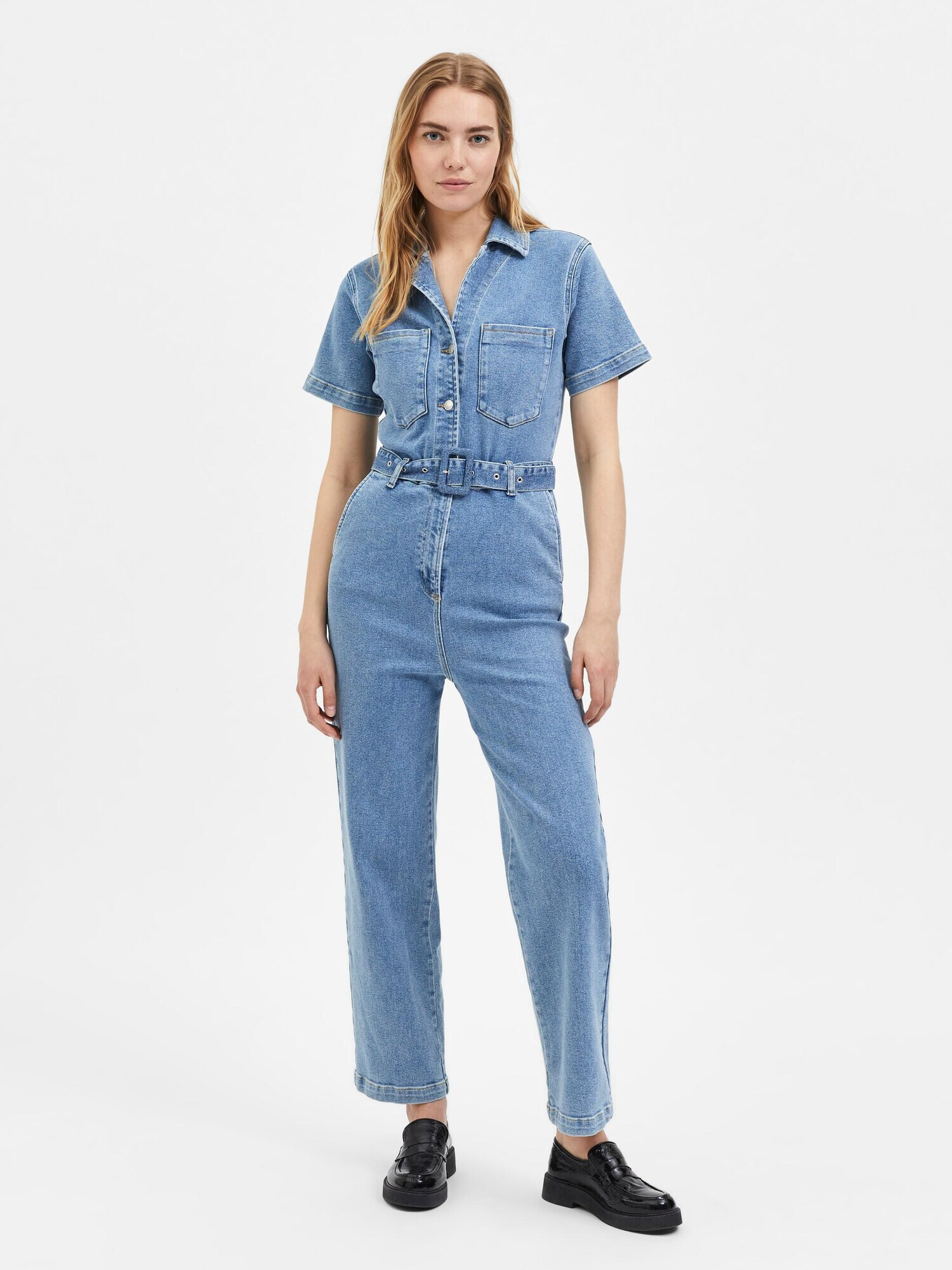 SELECTED FEMME Overal 'Emine' modrá denim - Pepit.sk