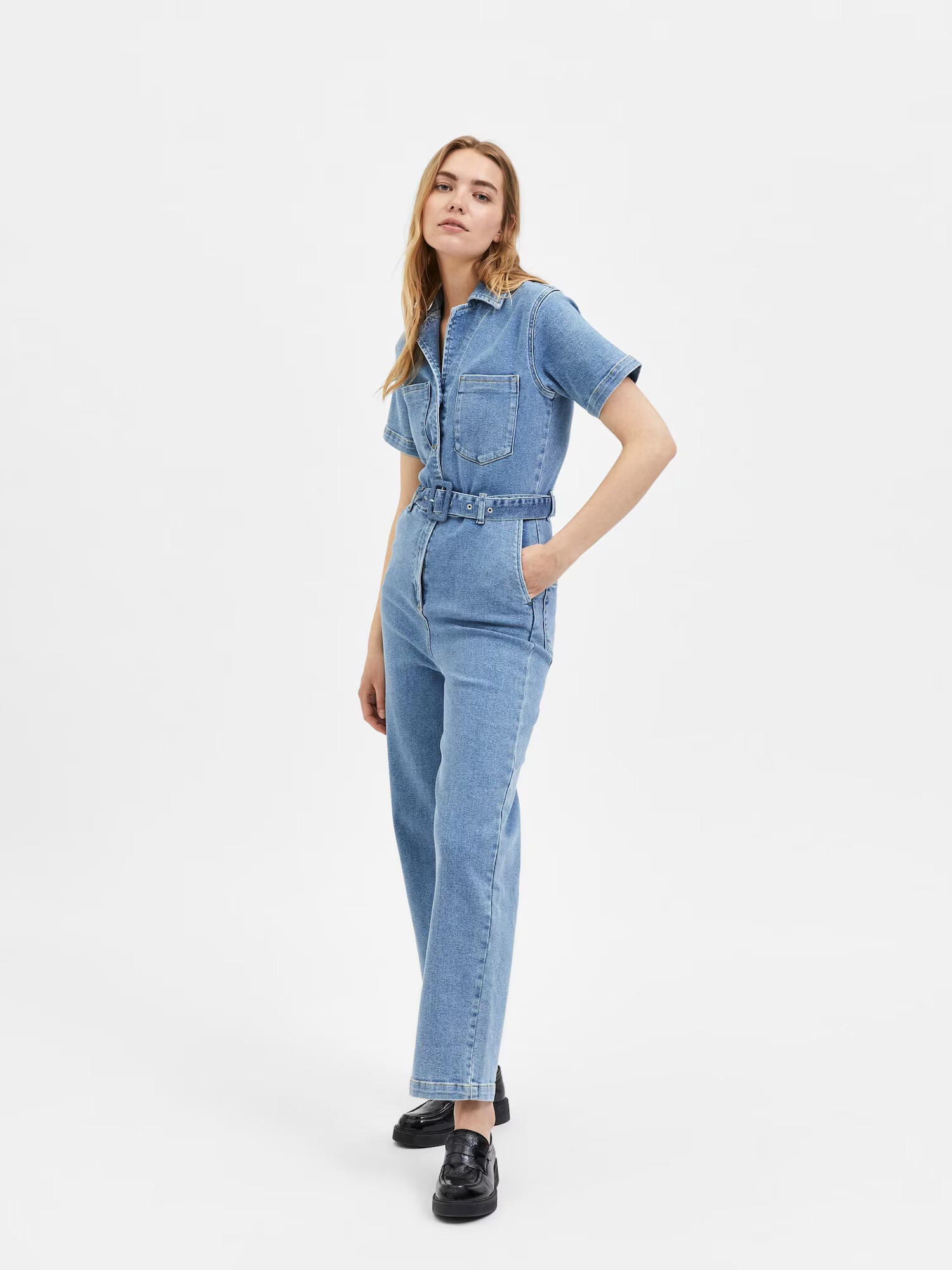 SELECTED FEMME Overal 'Emine' modrá denim - Pepit.sk