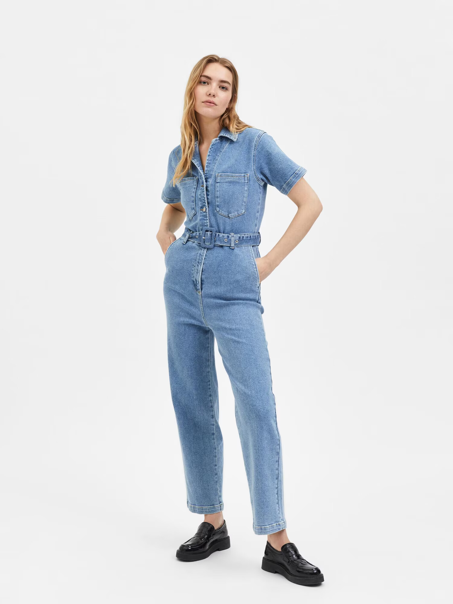 SELECTED FEMME Overal 'Emine' modrá denim - Pepit.sk