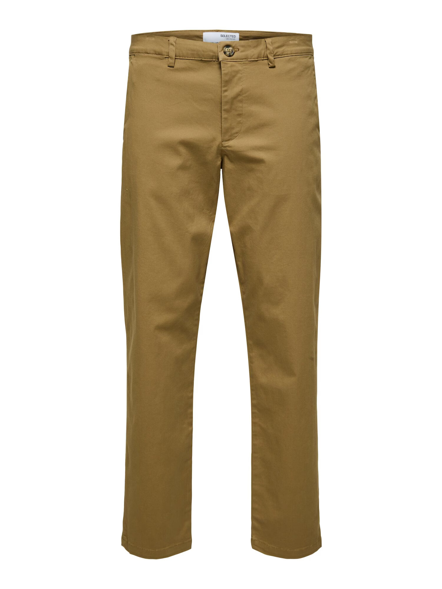 SELECTED HOMME Chino nohavice 'New Miles' hnedá - Pepit.sk