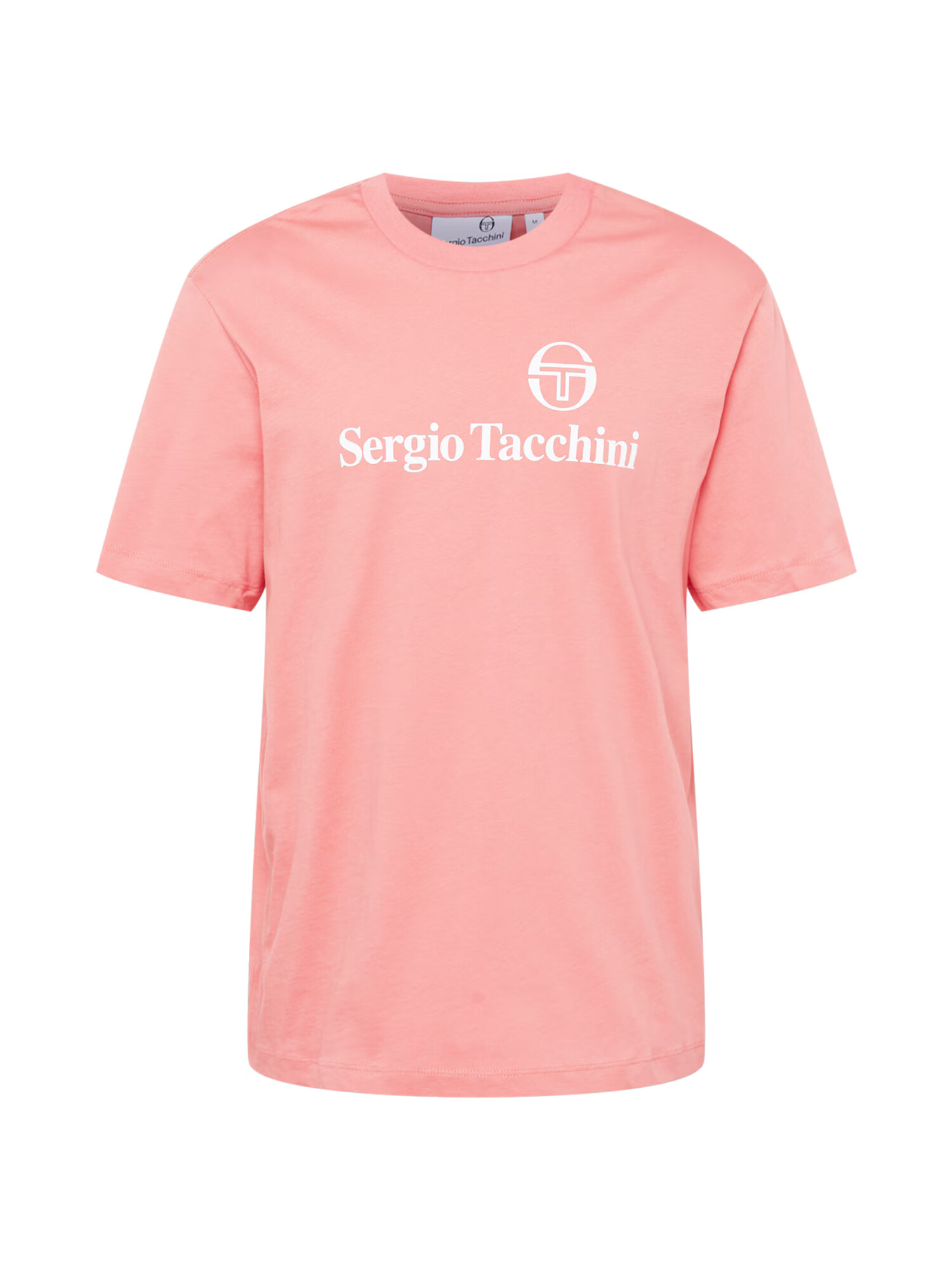 Sergio Tacchini Funkčné tričko rosé / biela - Pepit.sk