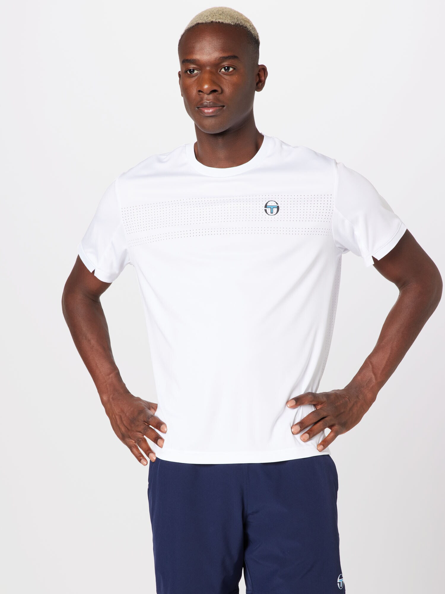 Sergio Tacchini Funkčné tričko 'YOUNG LINE' biela - Pepit.sk