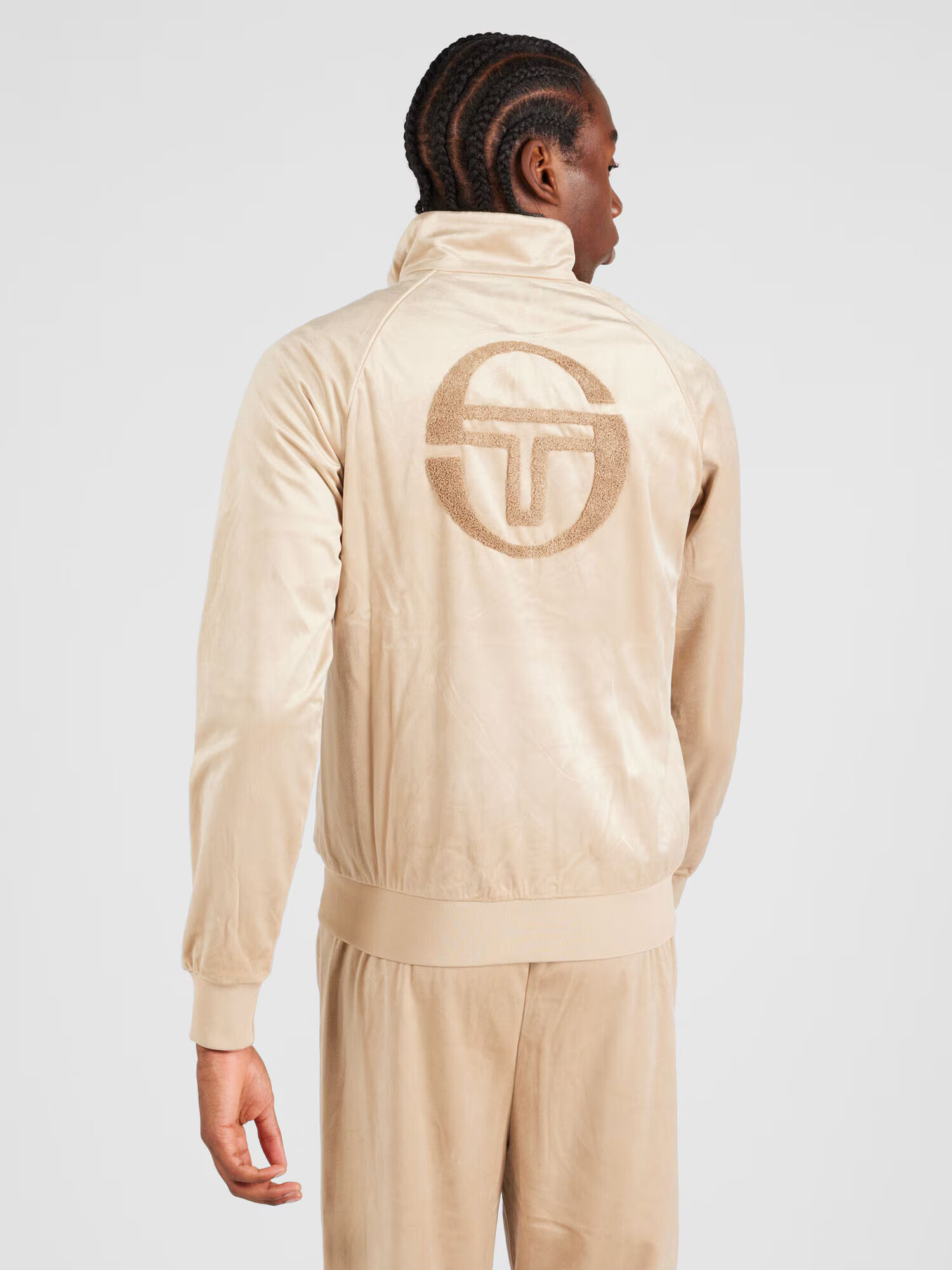 Sergio Tacchini Joggingová súprava béžová / svetlobéžová / čierna - Pepit.sk