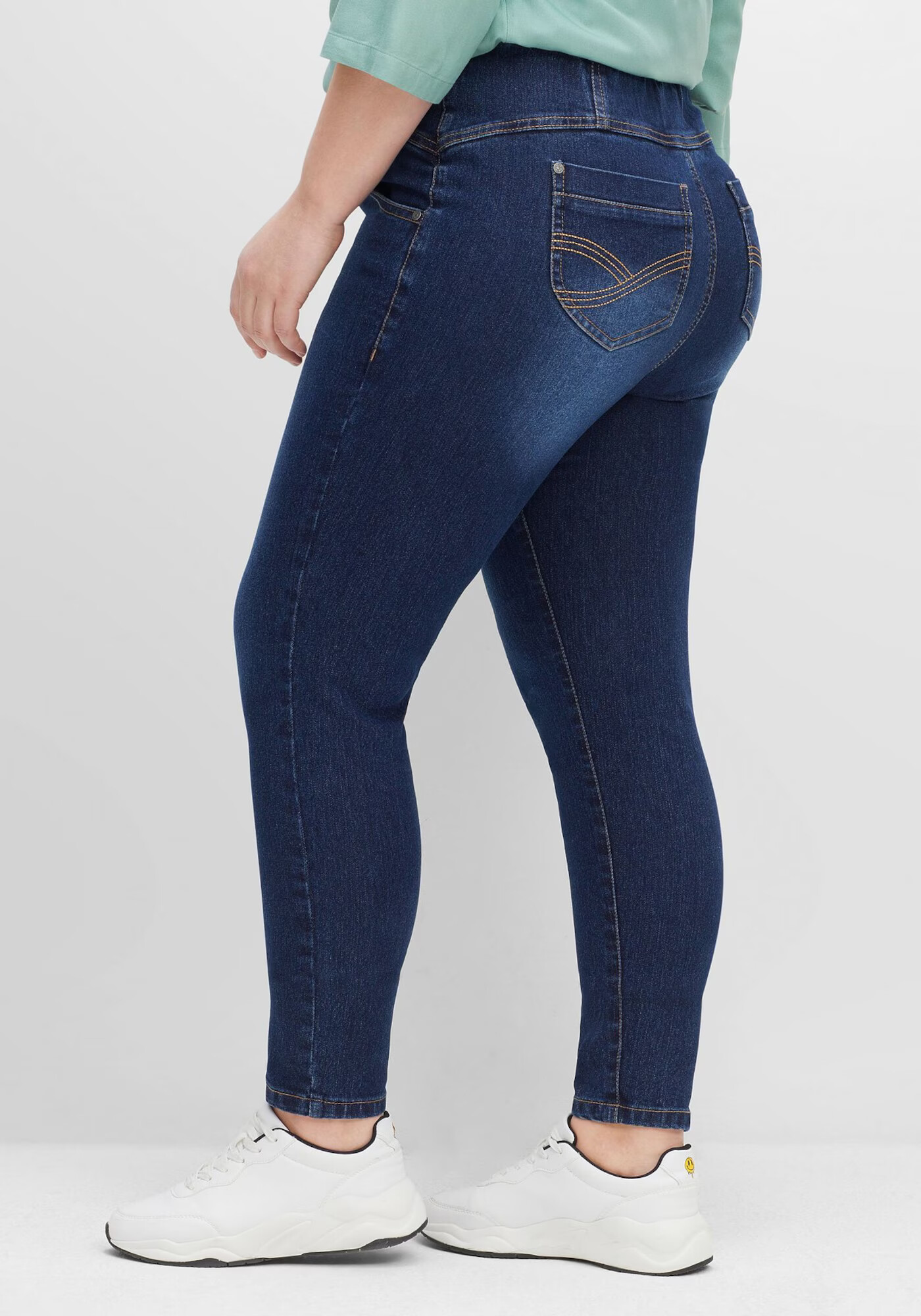 SHEEGO Jeggings modrá denim - Pepit.sk