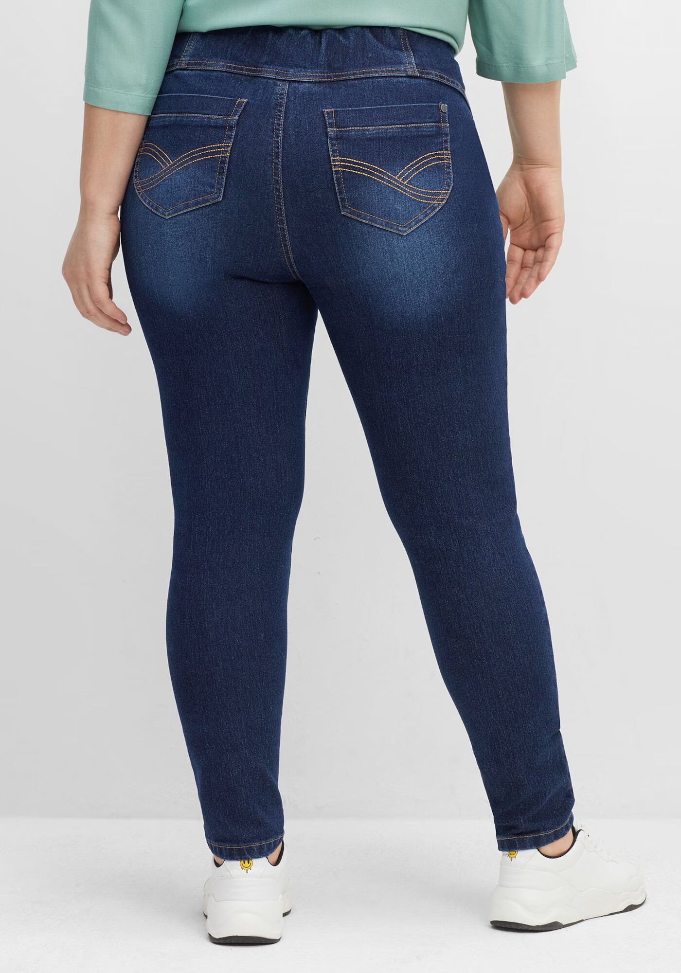 SHEEGO Jeggings modrá denim - Pepit.sk