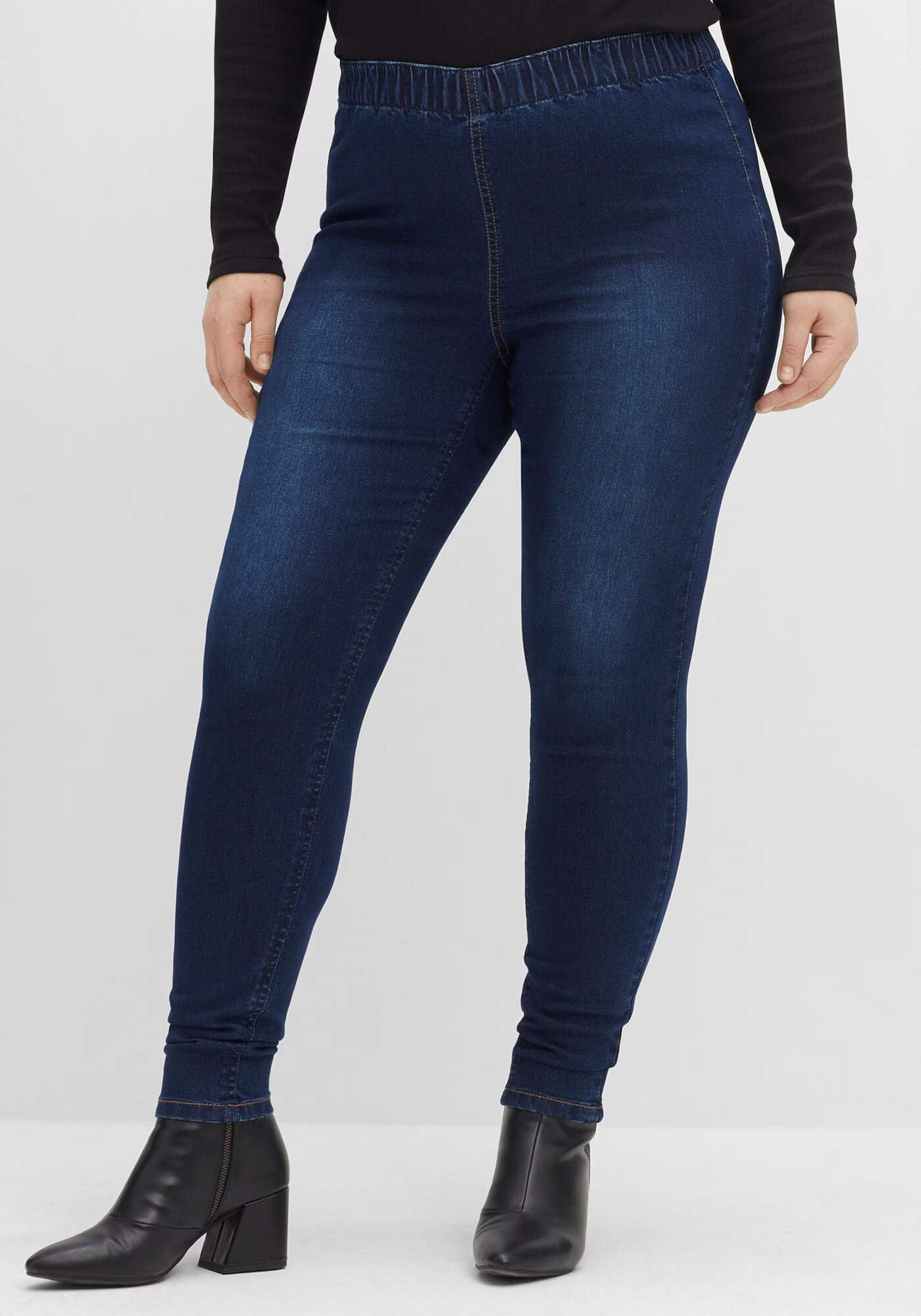 SHEEGO Jeggings modrá denim - Pepit.sk