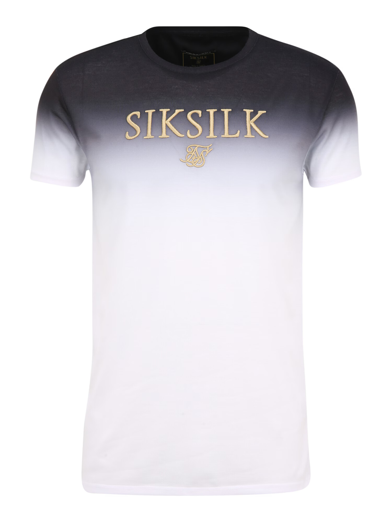 SikSilk Tričko zlatá / čierna / biela - Pepit.sk