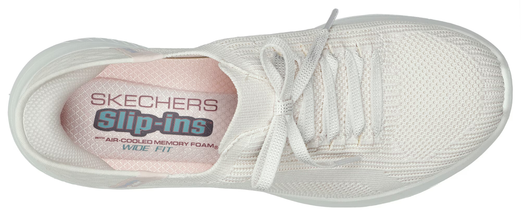 SKECHERS Slip-on obuv béžová / biela - Pepit.sk