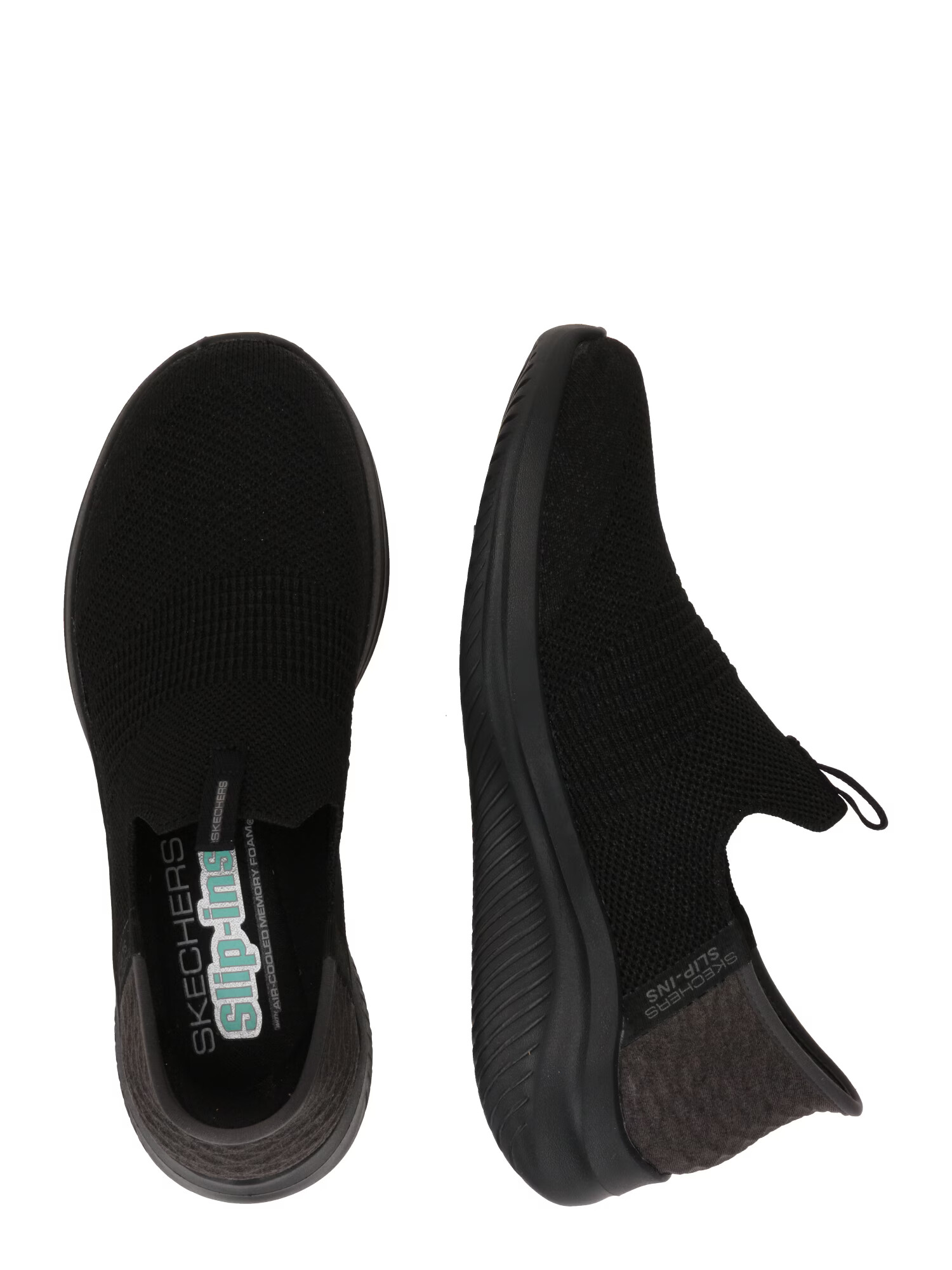 SKECHERS Slip-on obuv čierna - Pepit.sk