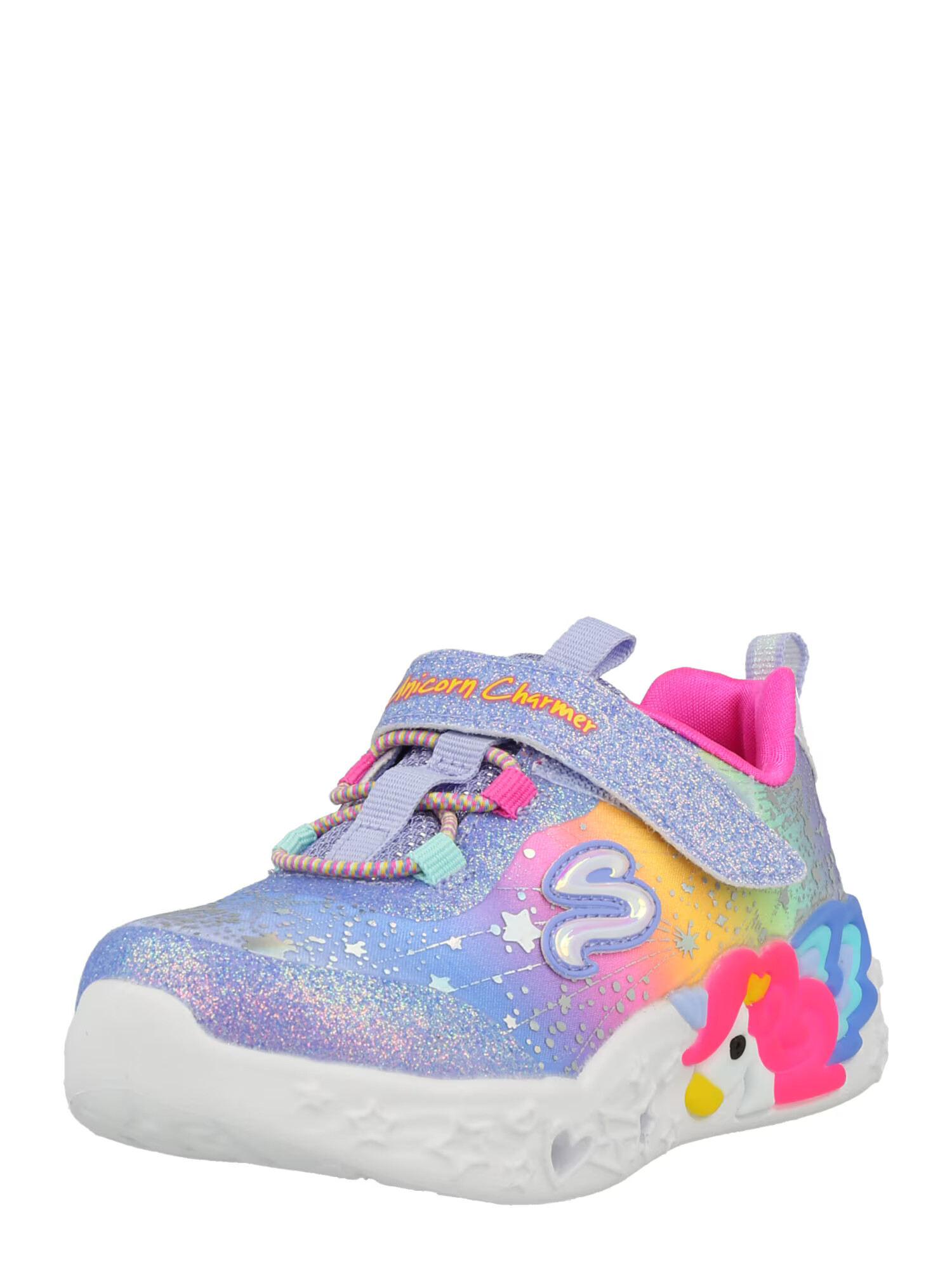 SKECHERS Tenisky 'UNICORN CHARMER' svetlomodrá / fialová / zmiešané farby / ružová / biela - Pepit.sk