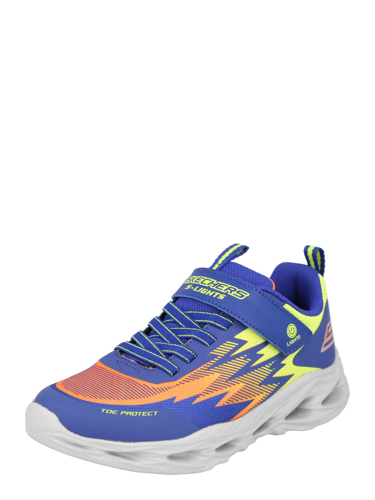 SKECHERS Tenisky 'VORTEX FLASH' nebesky modrá / neónovo žltá / koralová - Pepit.sk