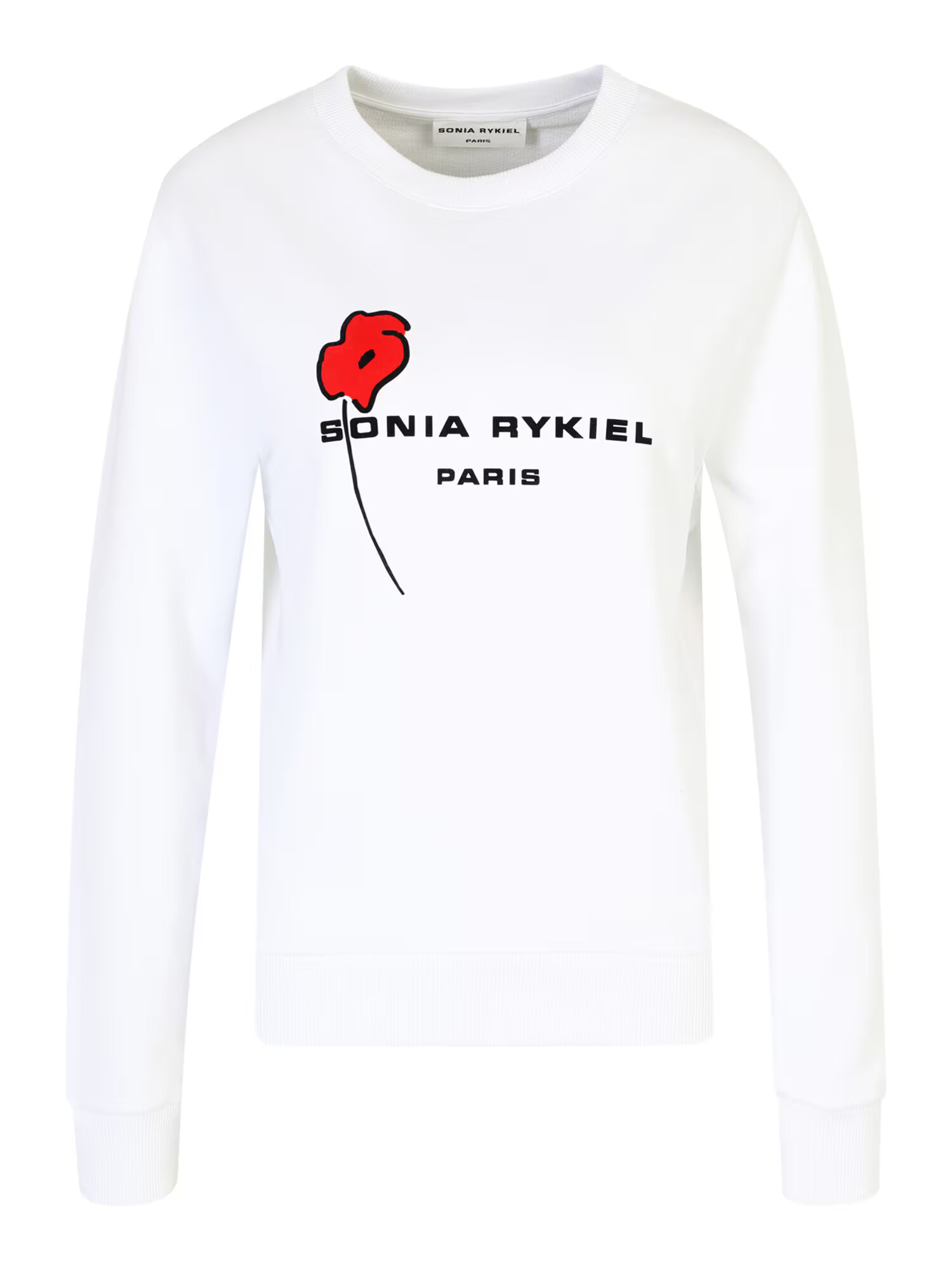 Sonia Rykiel Mikina 'YUMI' červená / čierna / biela - Pepit.sk