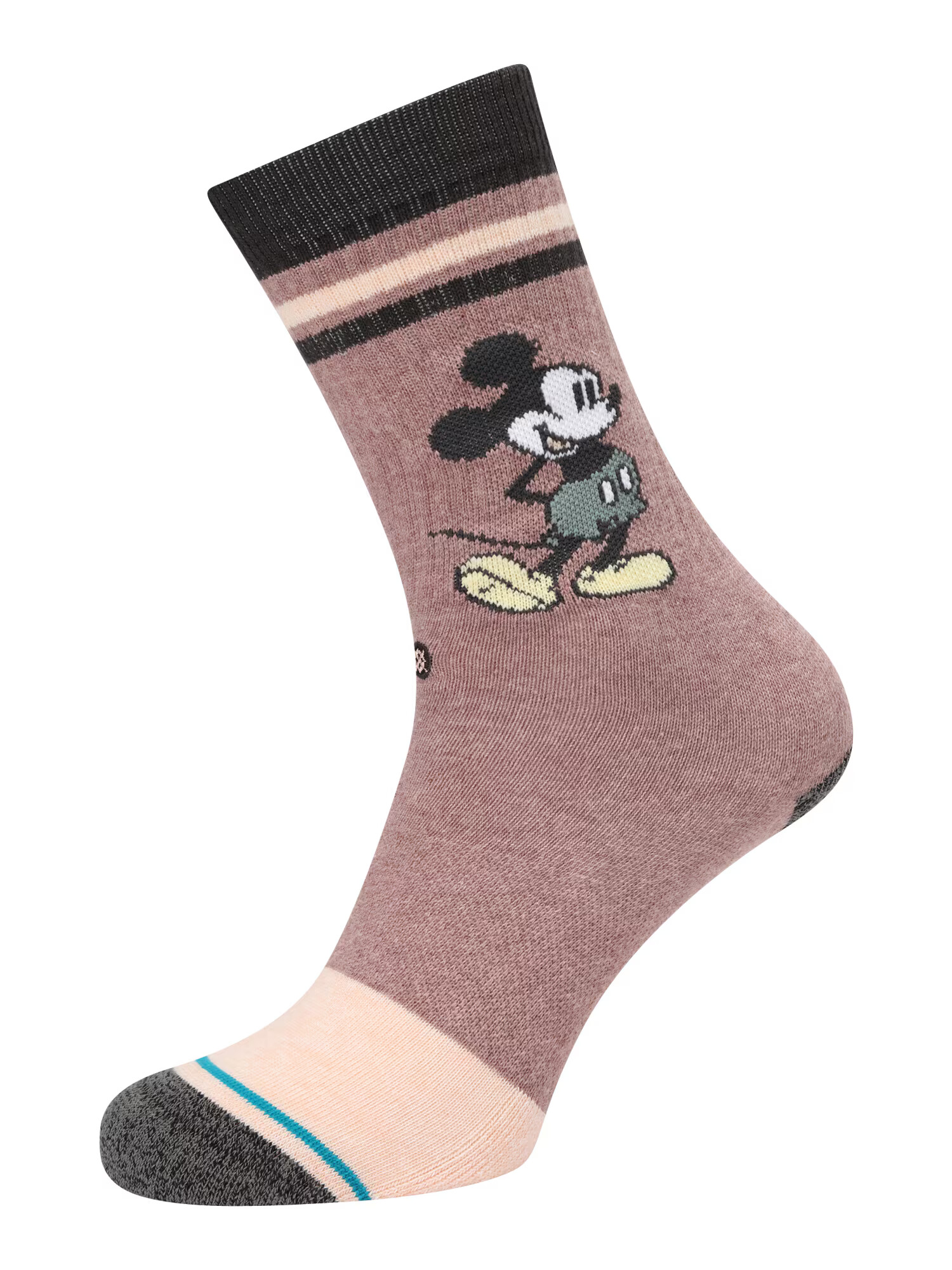 Stance Športové ponožky 'VINTAGE MICKEY 2020' telová / tyrkysová / svetlofialová / čierna - Pepit.sk