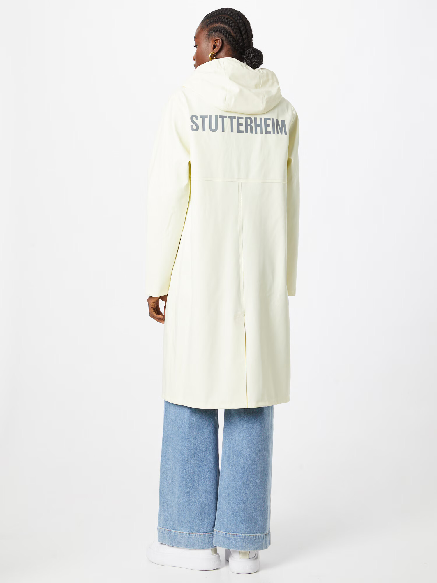 Stutterheim Prechodná bunda čadičová / prírodná biela - Pepit.sk