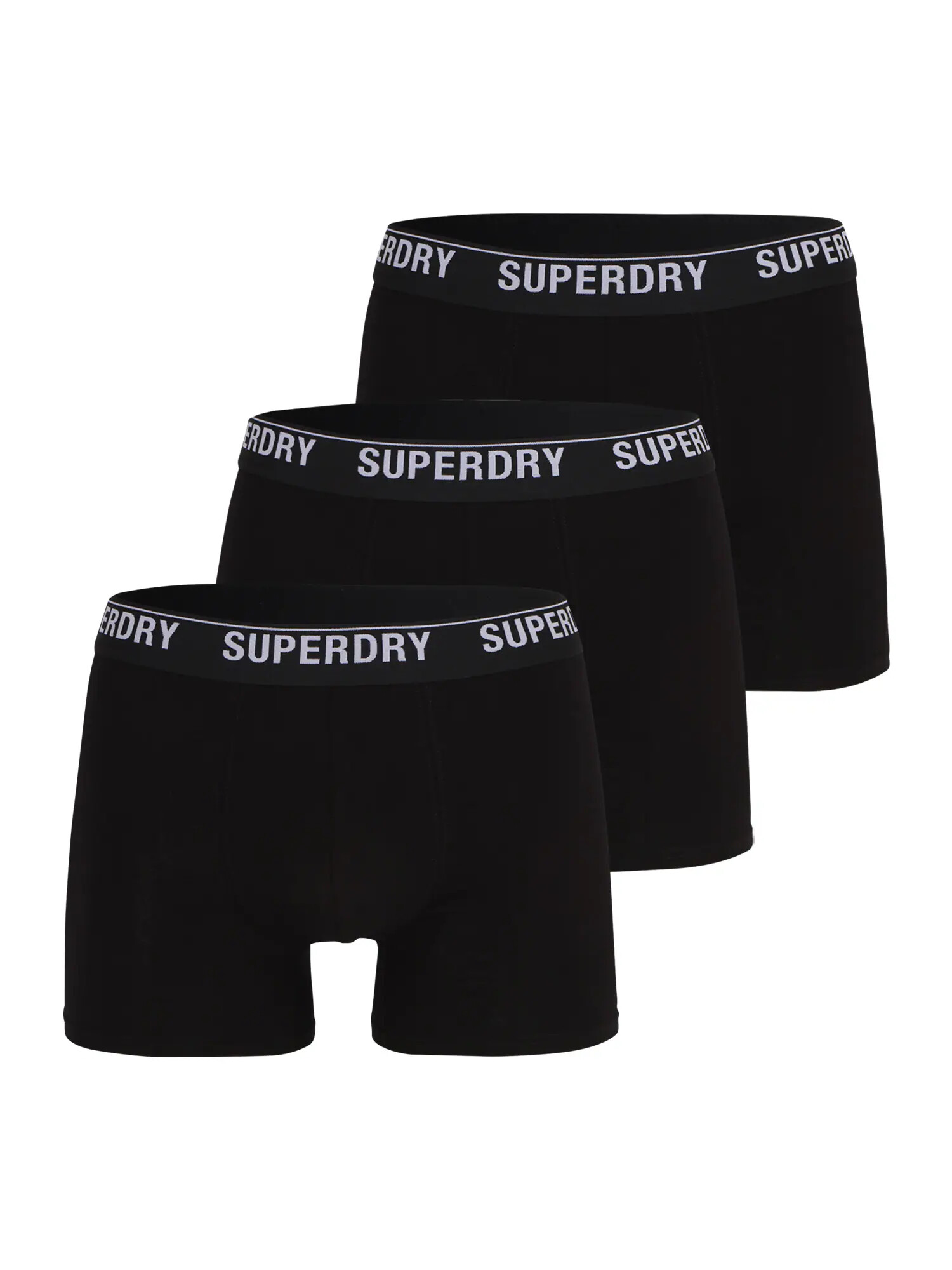 Superdry Boxerky čierna / biela - Pepit.sk