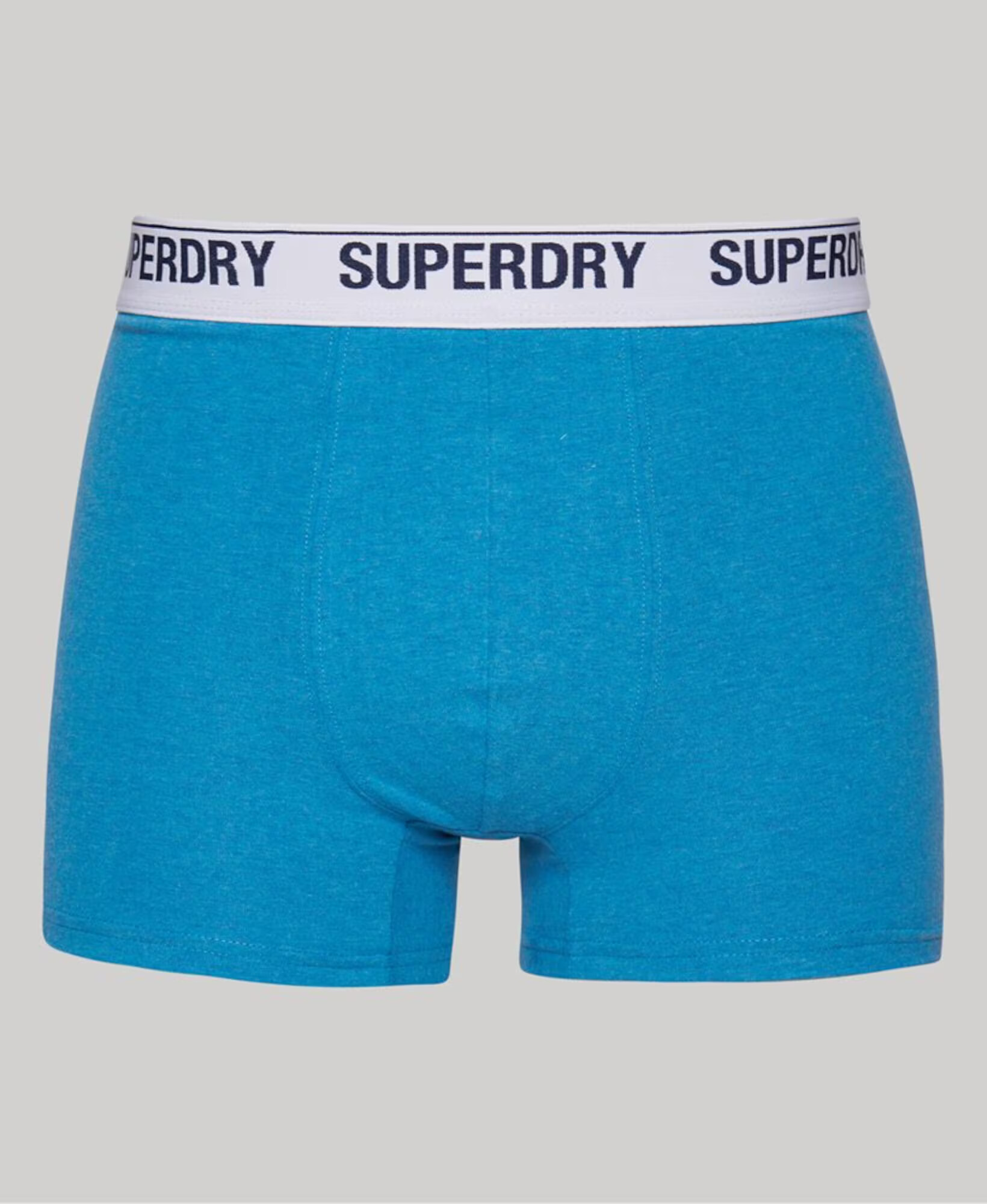 Superdry Boxerky kráľovská modrá / nebesky modrá / čierna / biela - Pepit.sk