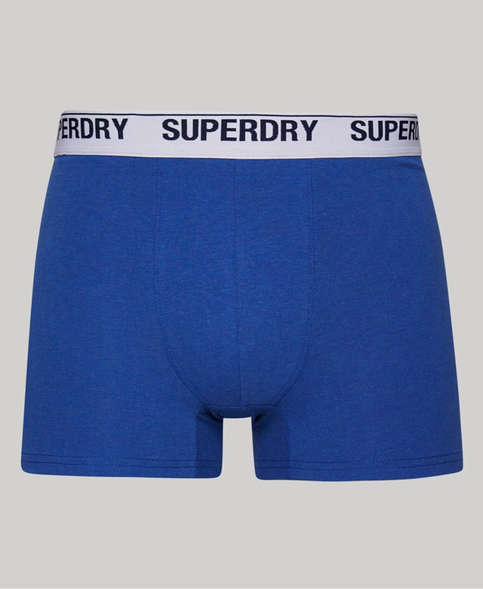 Superdry Boxerky kráľovská modrá / nebesky modrá / čierna / biela - Pepit.sk