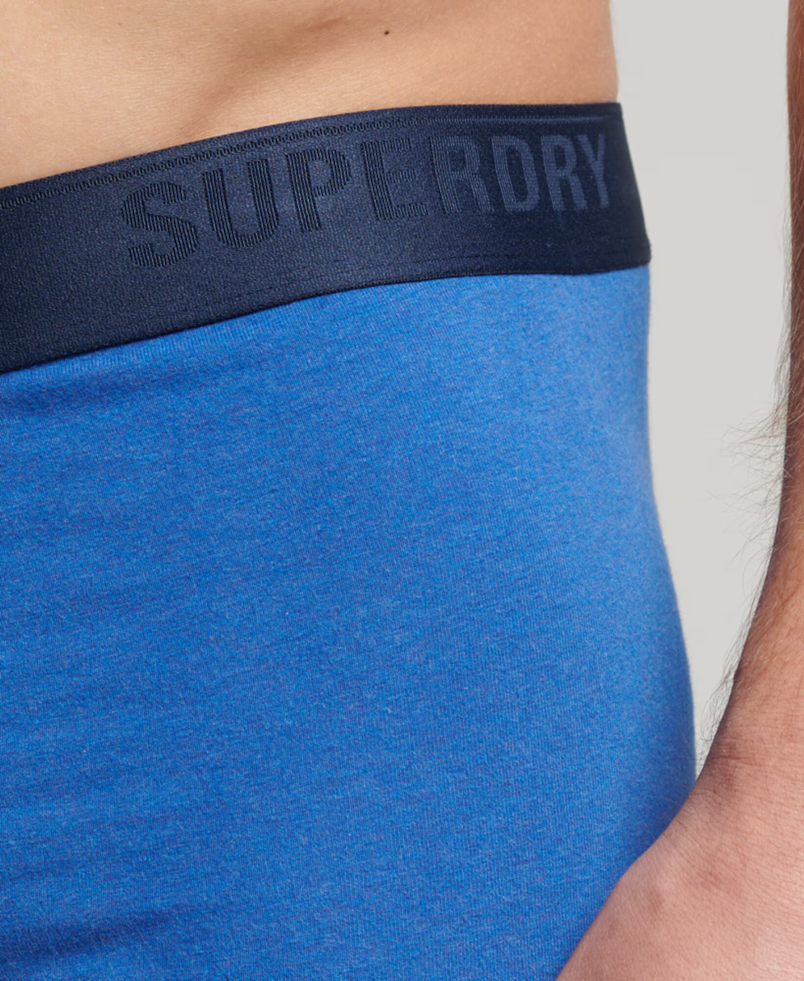 Superdry Boxerky námornícka modrá / kráľovská modrá / tmavomodrá - Pepit.sk