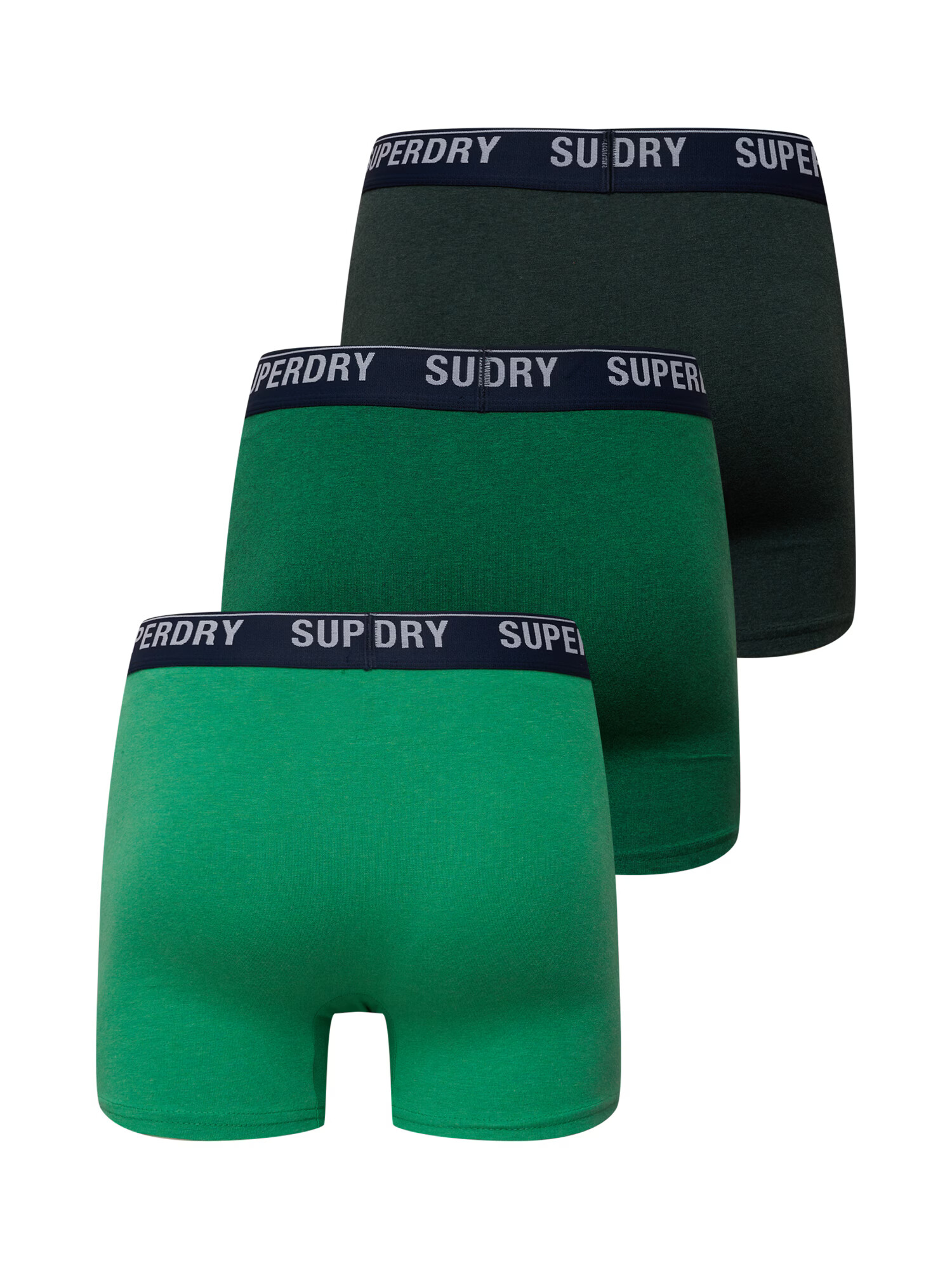 Superdry Boxerky námornícka modrá / svetlosivá / zelená / jedľová / trávovo zelená - Pepit.sk