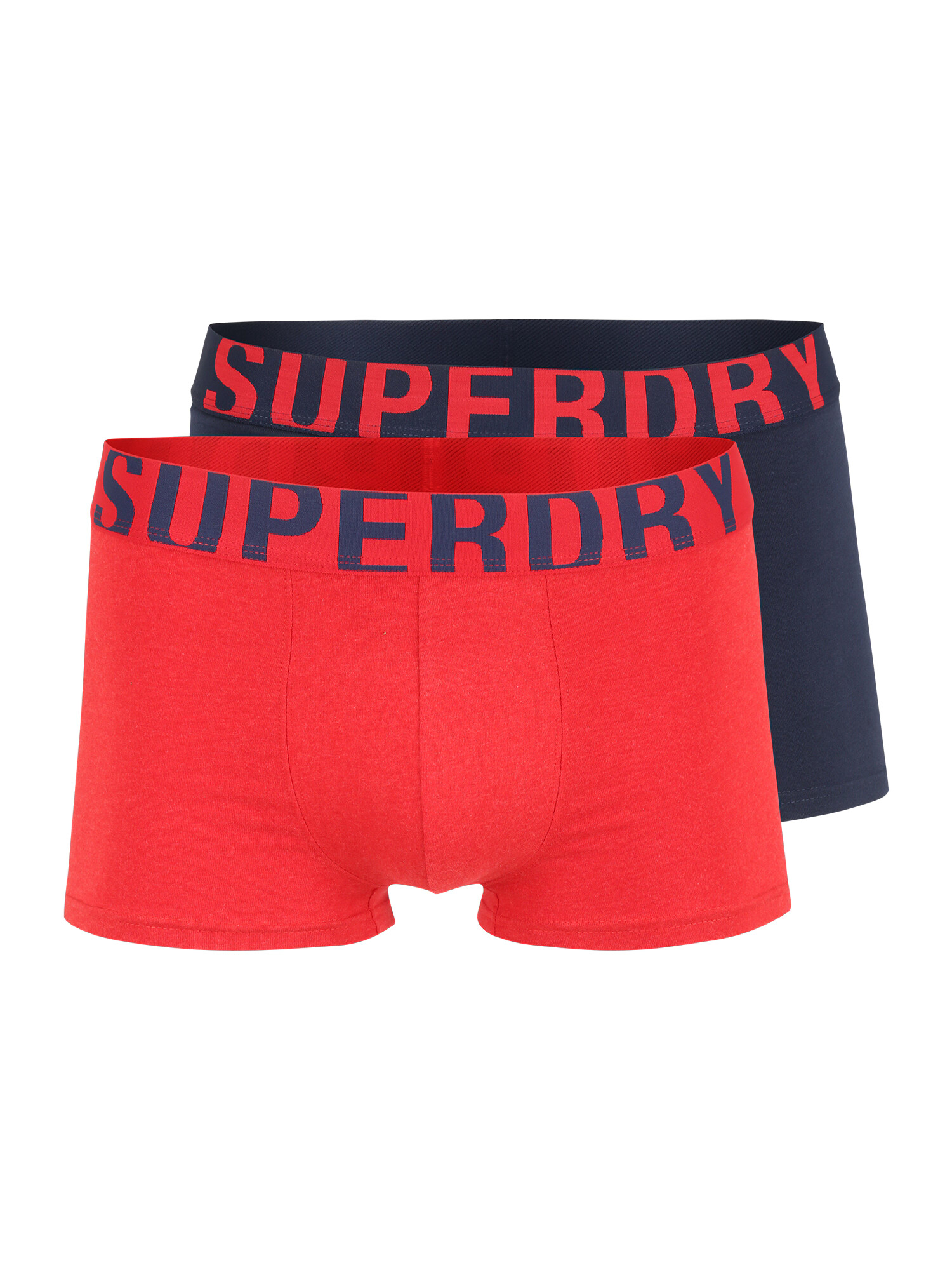 Superdry Boxerky tmavomodrá / červená - Pepit.sk