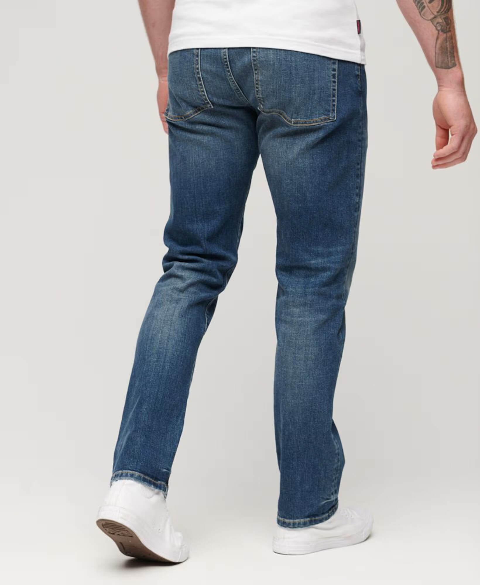 Superdry Džínsy 'VINTAGE SLIM STRAIGHT' modrá denim - Pepit.sk