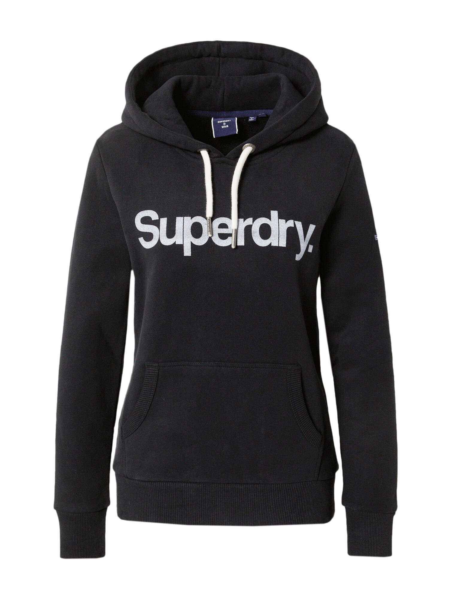 Superdry Mikina čierna / biela - Pepit.sk