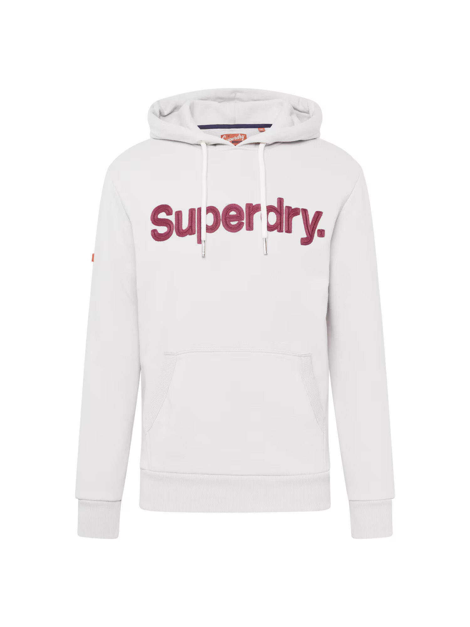 Superdry Mikina cyklaménová / biela - Pepit.sk