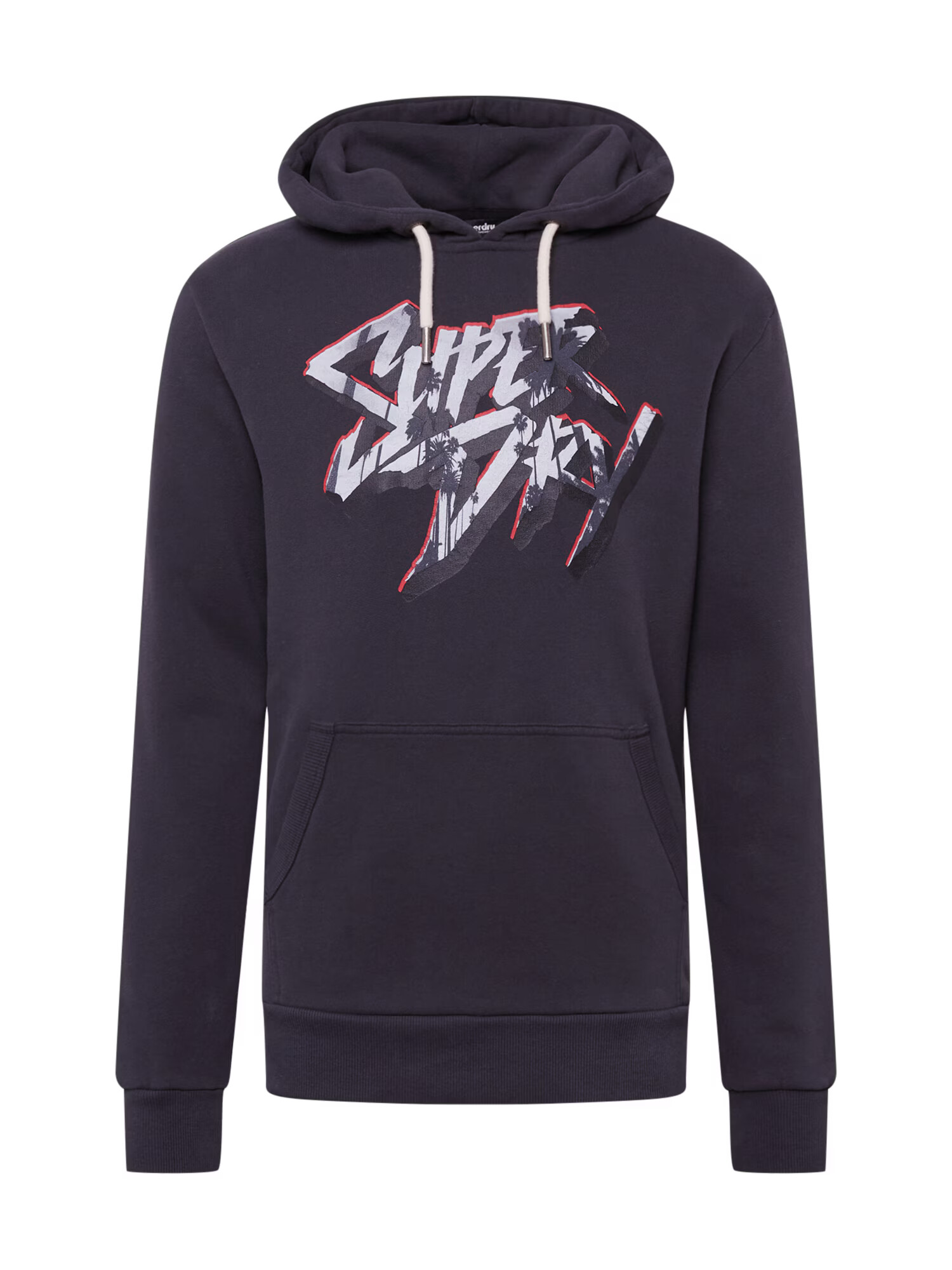 Superdry Mikina dymovo modrá / antracitová / biela - Pepit.sk