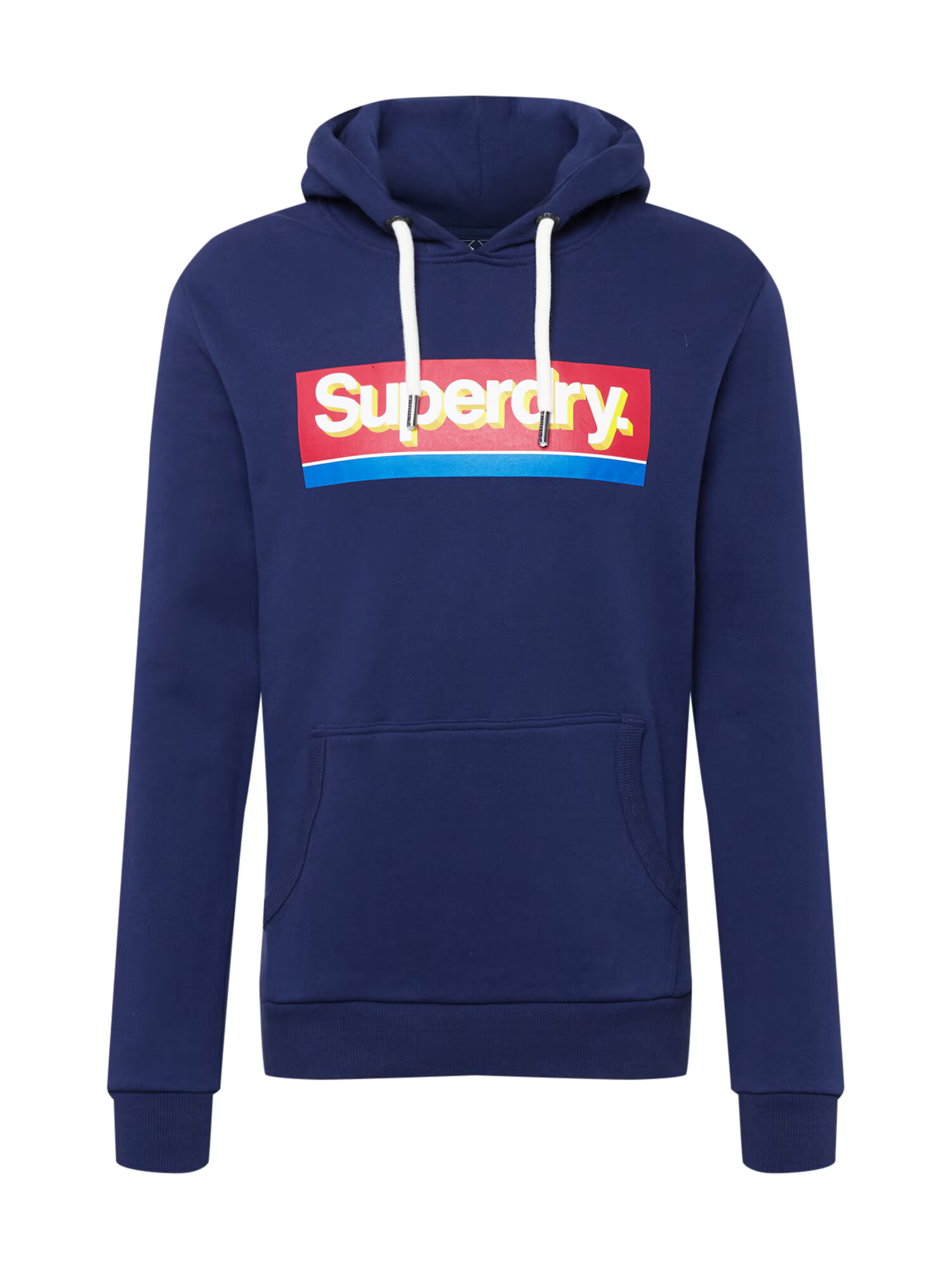 Superdry Mikina modrá / námornícka modrá / žltá / červená / biela - Pepit.sk