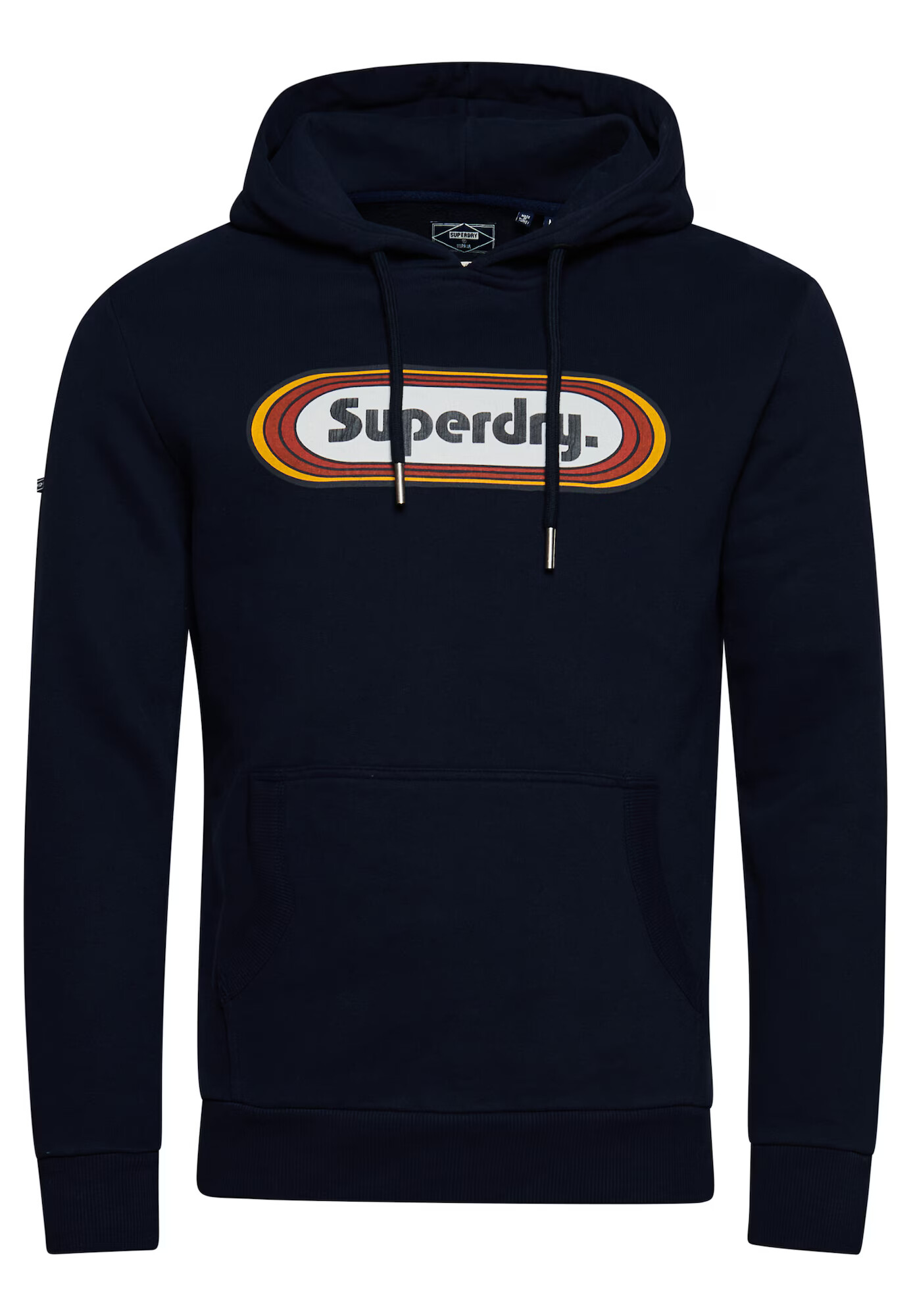 Superdry Mikina námornícka modrá / horčicová / oranžová / biela - Pepit.sk