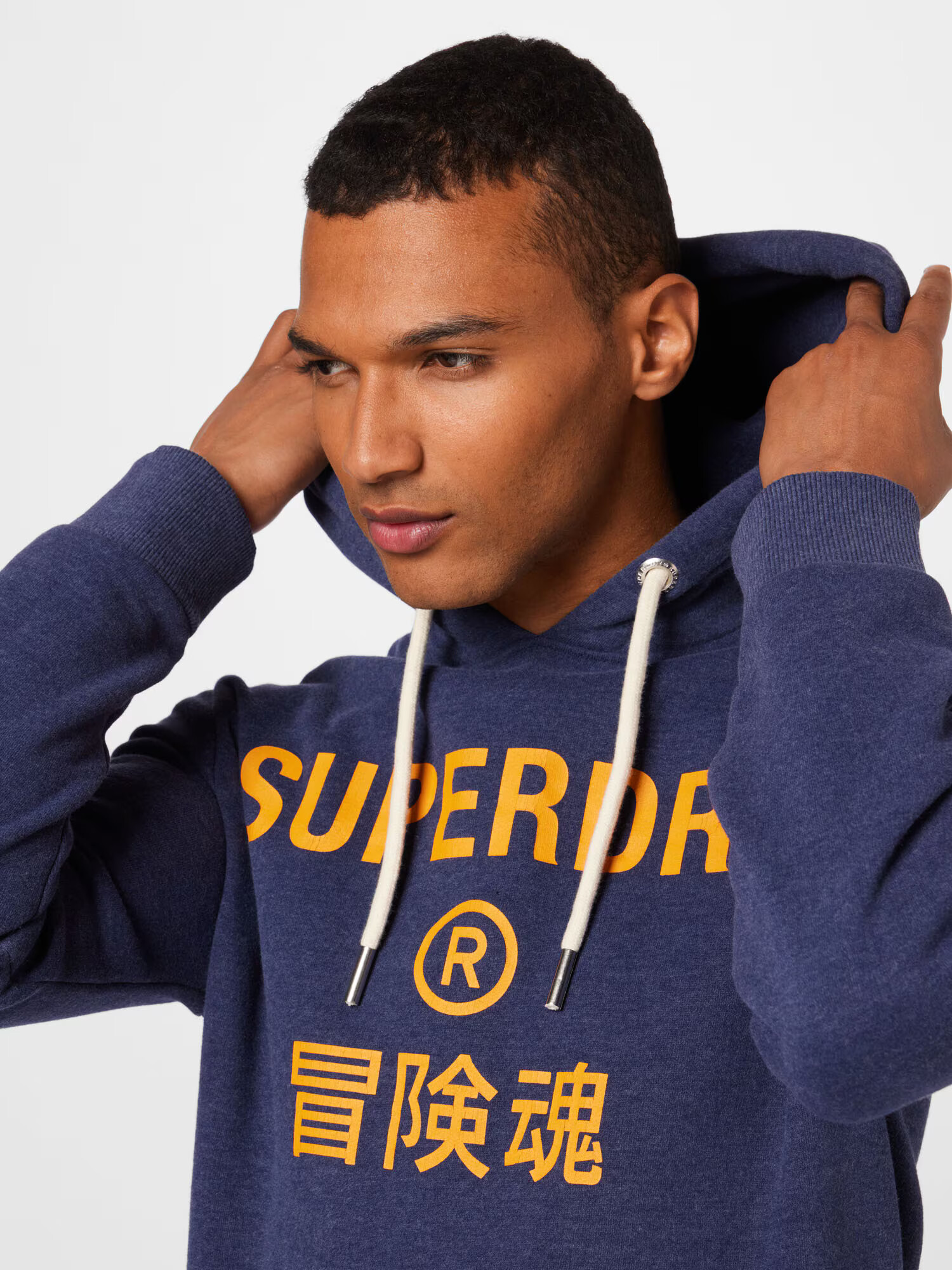 Superdry Mikina námornícka modrá / zlatá žltá - Pepit.sk