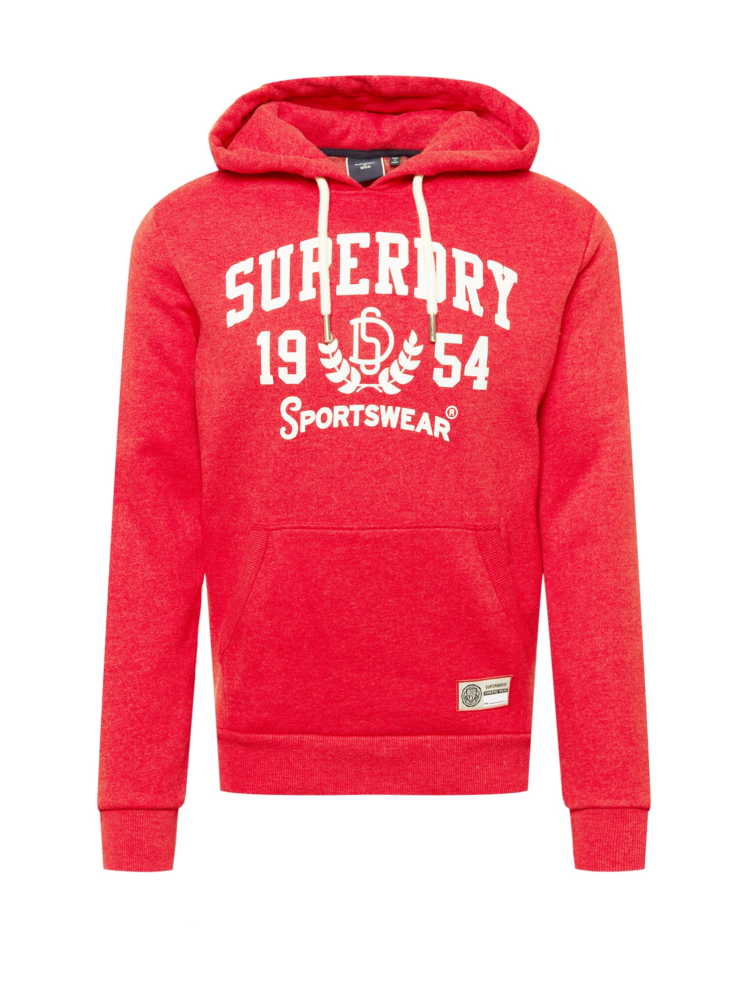 Superdry Mikina ohnivo červená / biela - Pepit.sk