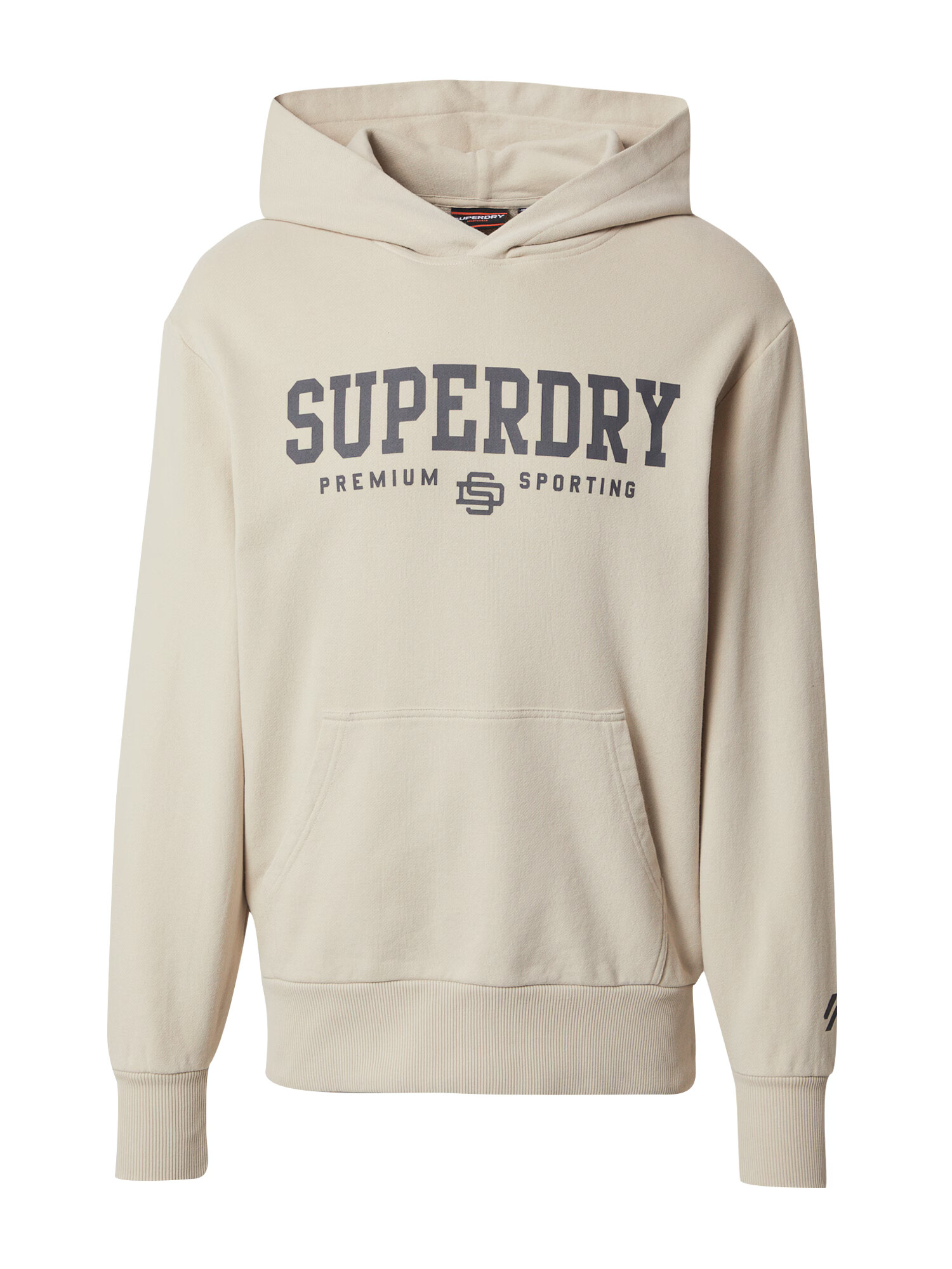 Superdry Mikina svetlobéžová / tmavosivá - Pepit.sk