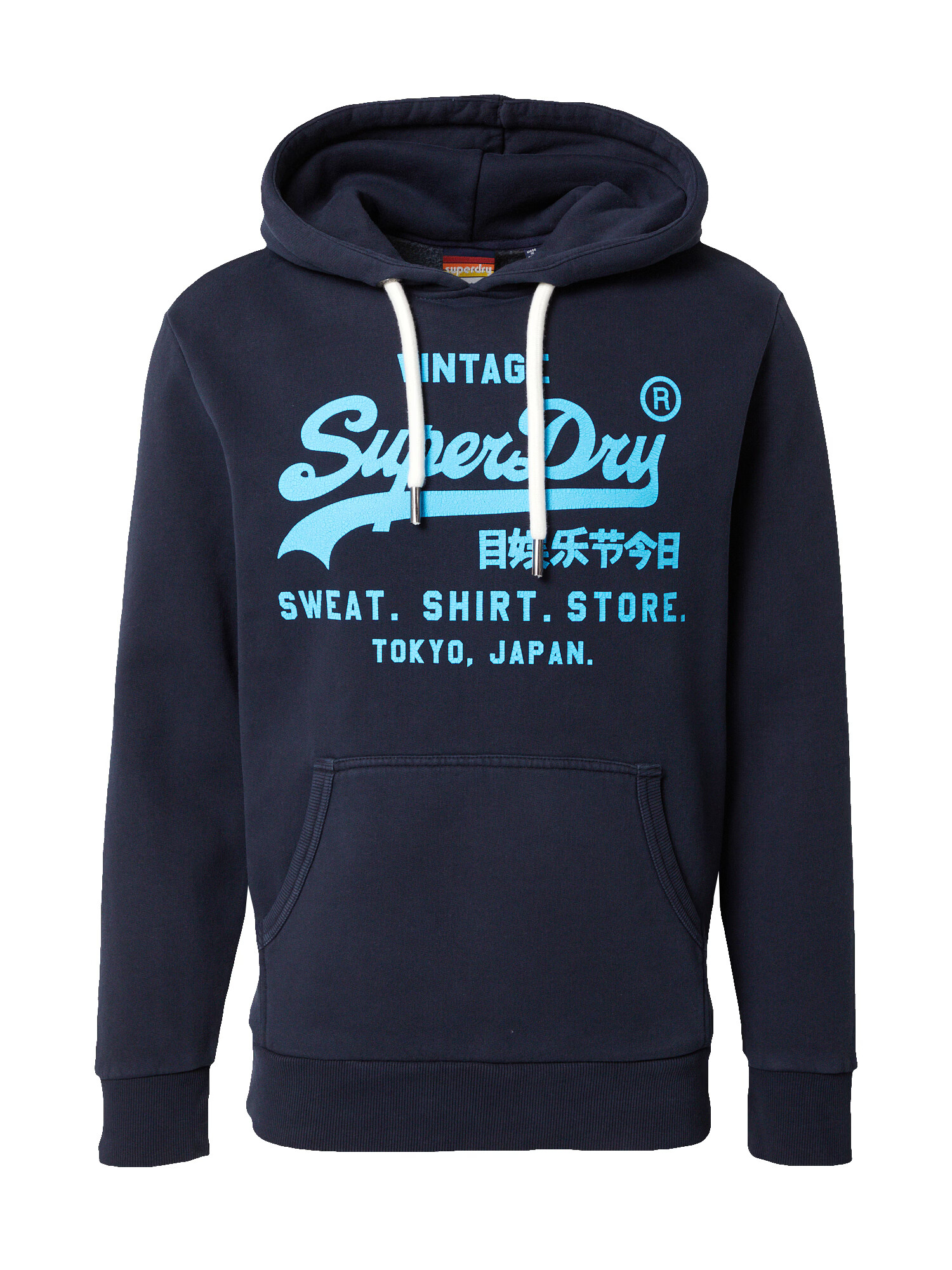 Superdry Mikina 'Vintage' svetlomodrá / tmavomodrá - Pepit.sk