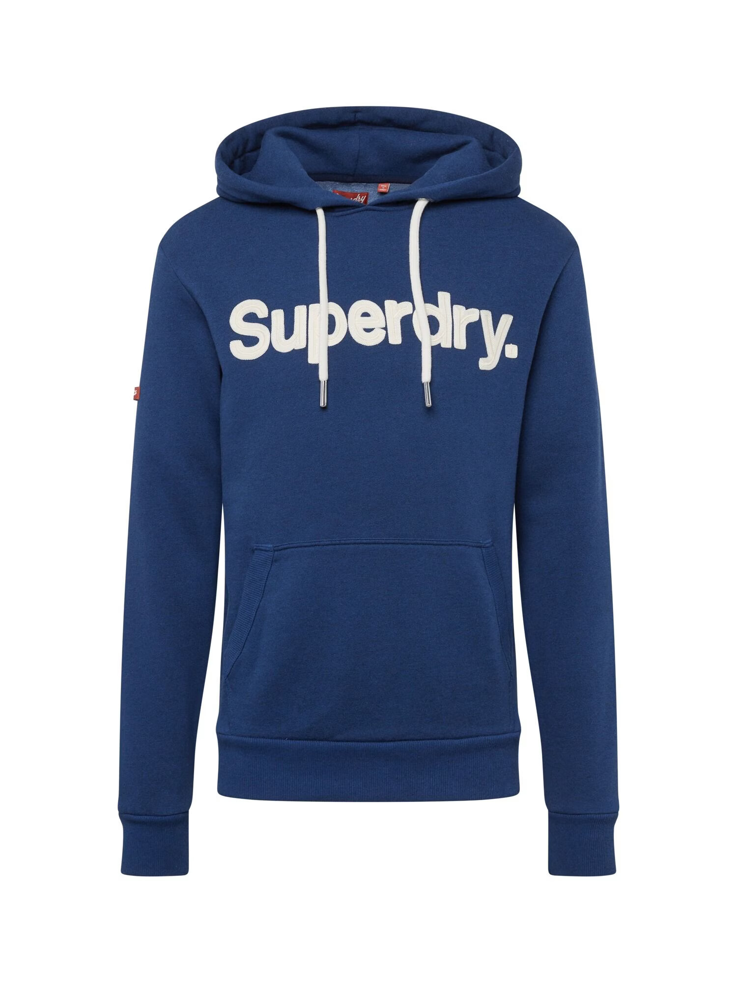 Superdry Mikina zafírová / biela - Pepit.sk