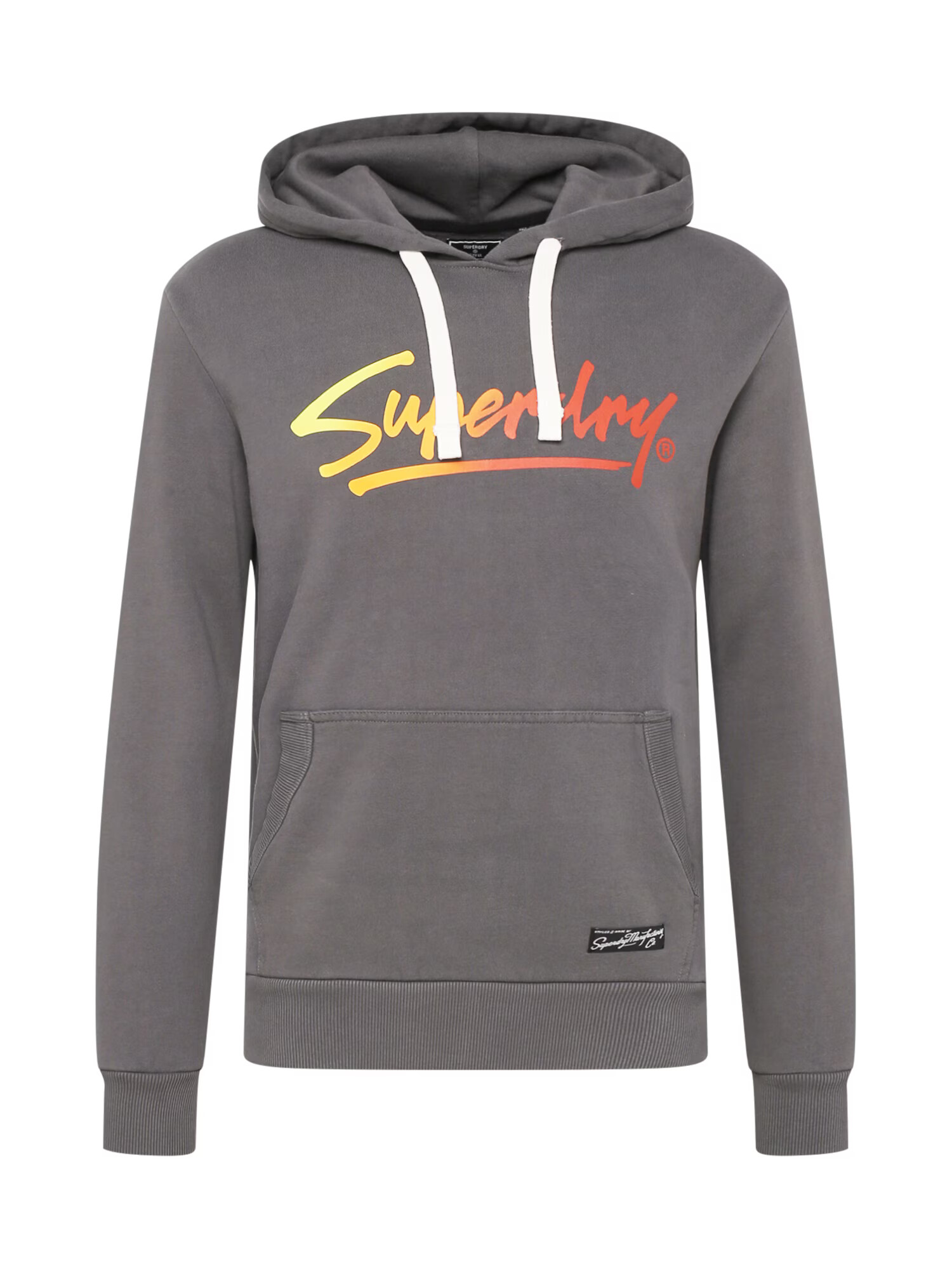 Superdry Mikina žltá / sivá / oranžová melírovaná - Pepit.sk