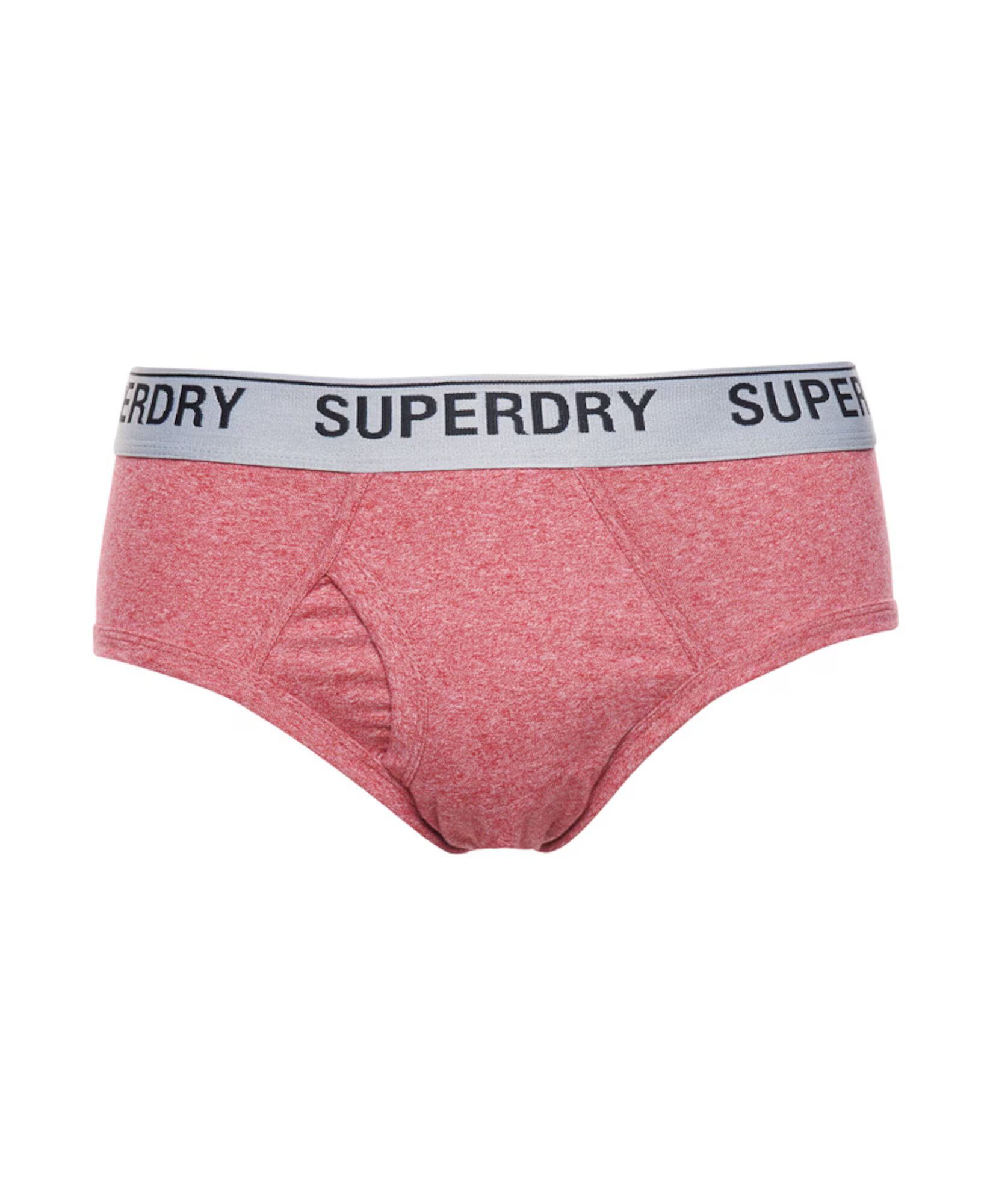 Superdry Nohavičky burgundská / červená melírovaná / čierna / biela - Pepit.sk