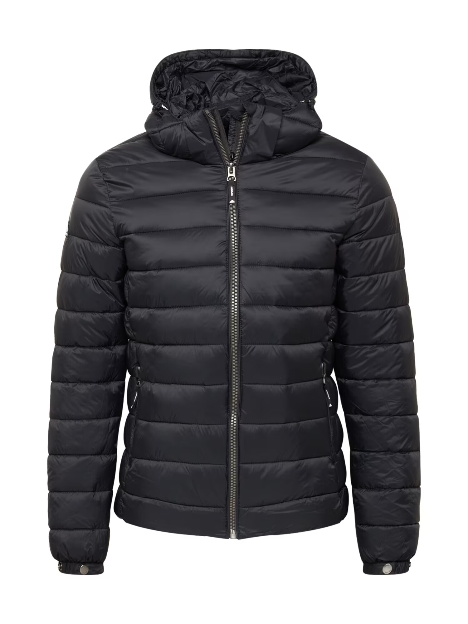 Superdry Prechodná bunda 'Fuji' čierna / biela - Pepit.sk