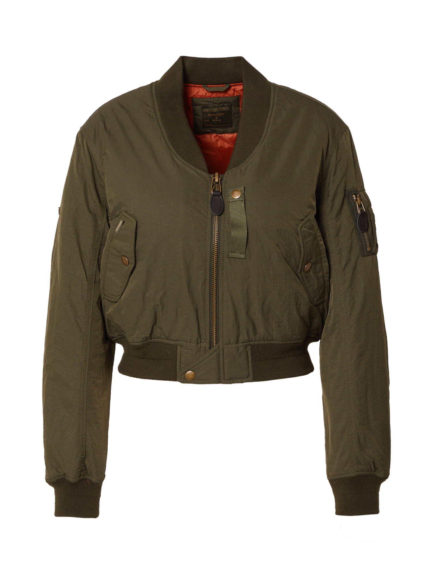 Superdry Prechodná bunda 'Military Aviator' kaki - Pepit.sk