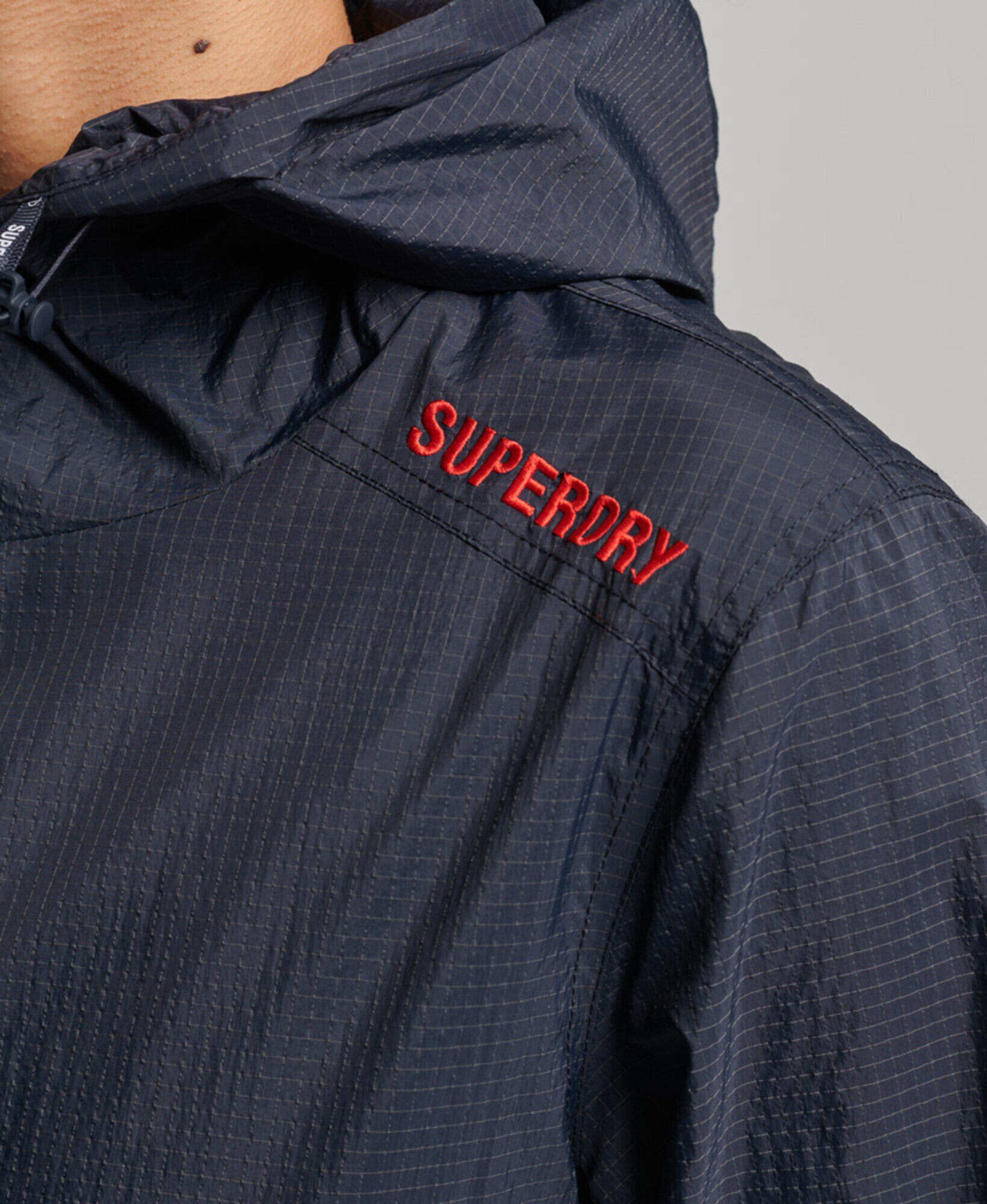 Superdry Prechodná bunda námornícka modrá / červená / biela - Pepit.sk