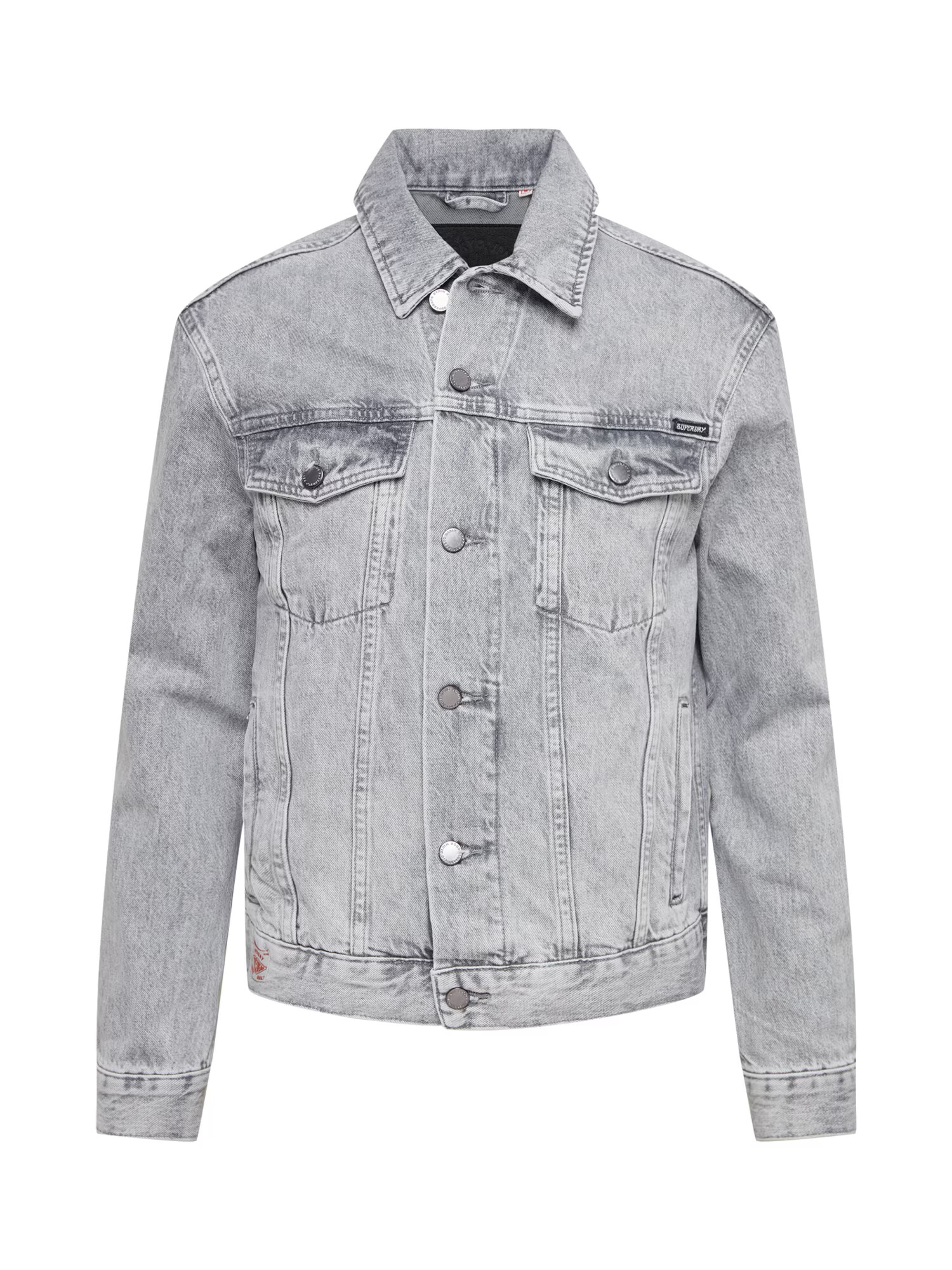 Superdry Prechodná bunda sivý denim - Pepit.sk