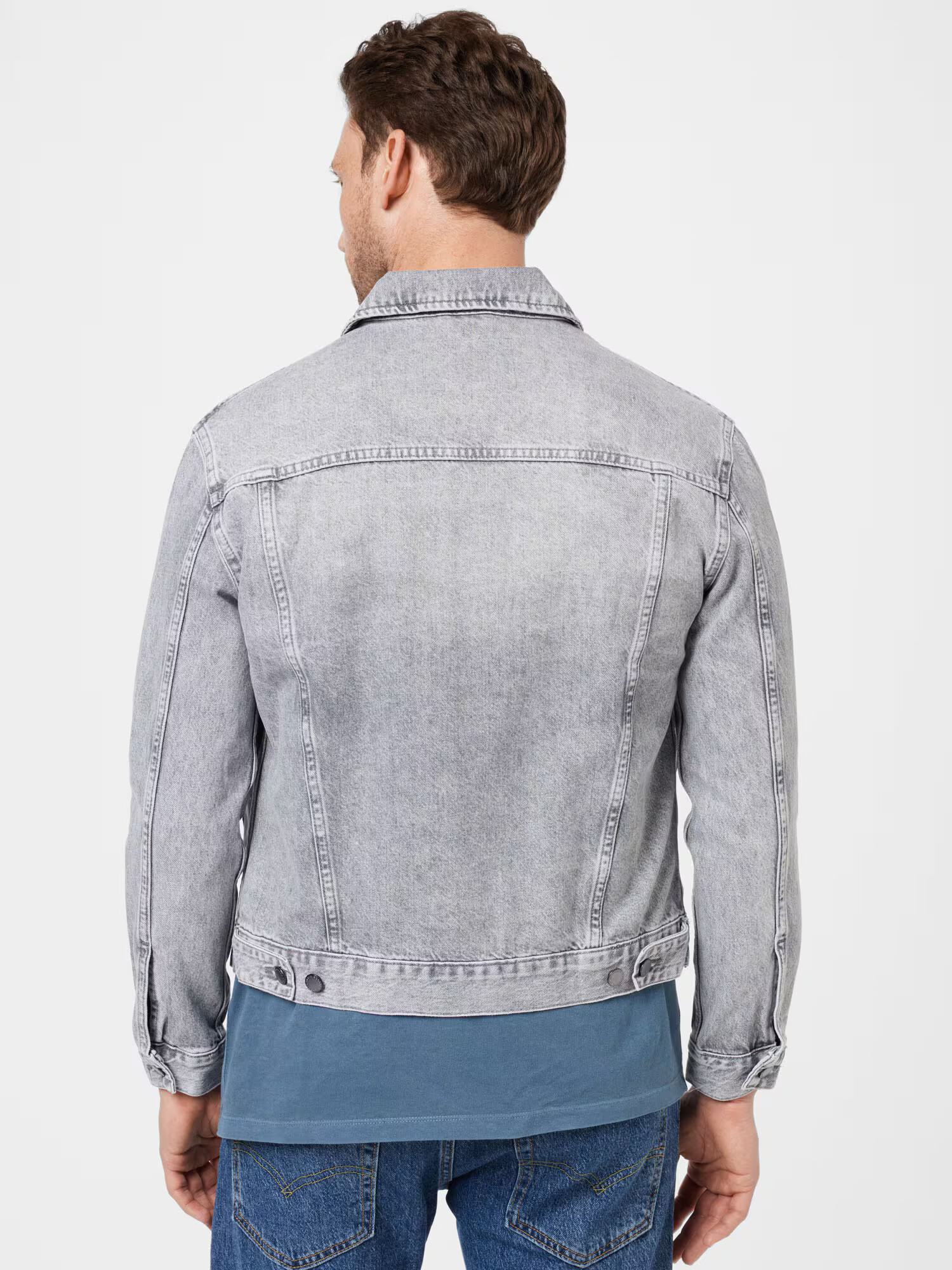 Superdry Prechodná bunda sivý denim - Pepit.sk