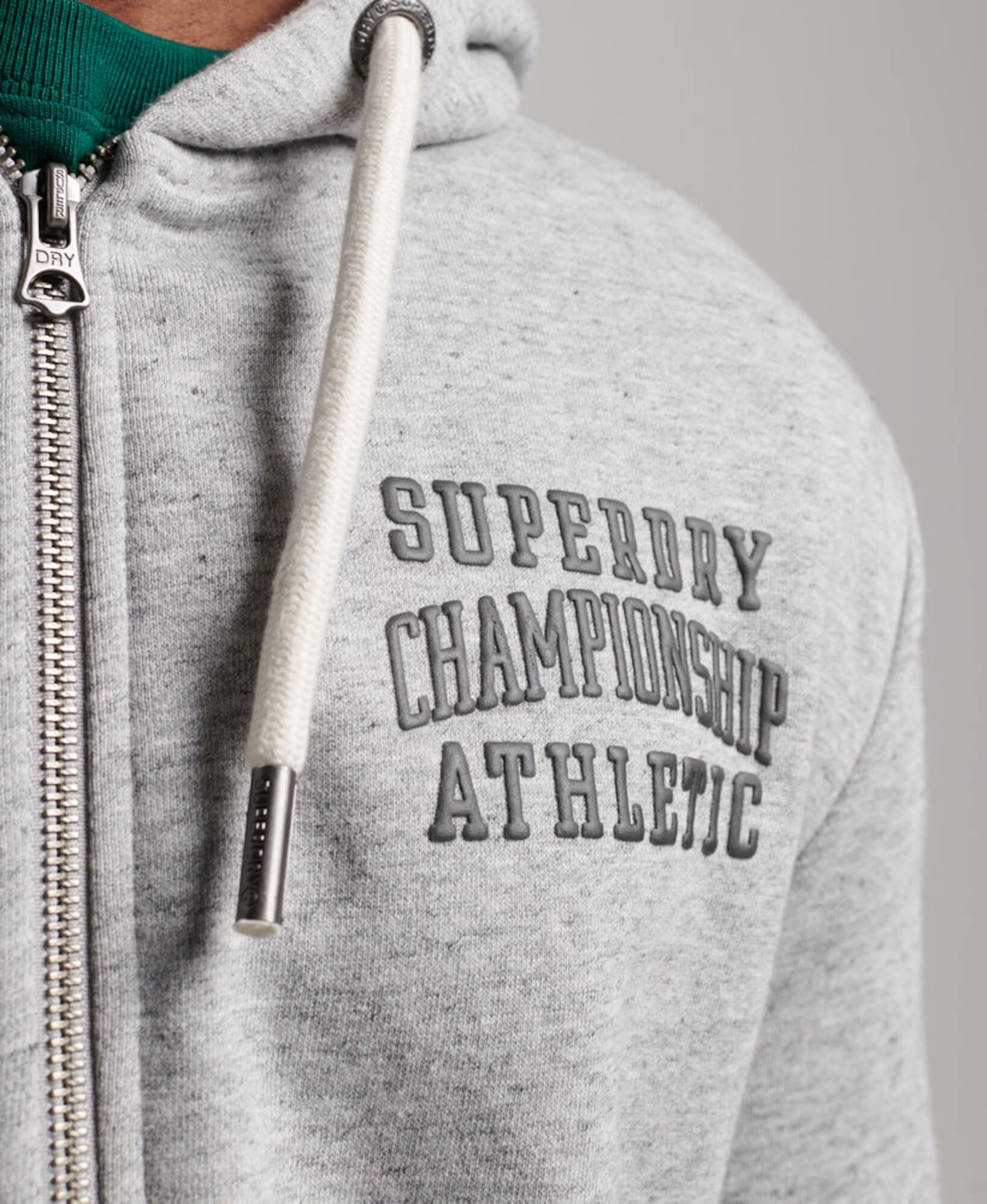 Superdry Tepláková bunda 'Gym Athletic' námornícka modrá / sivá / červená - Pepit.sk