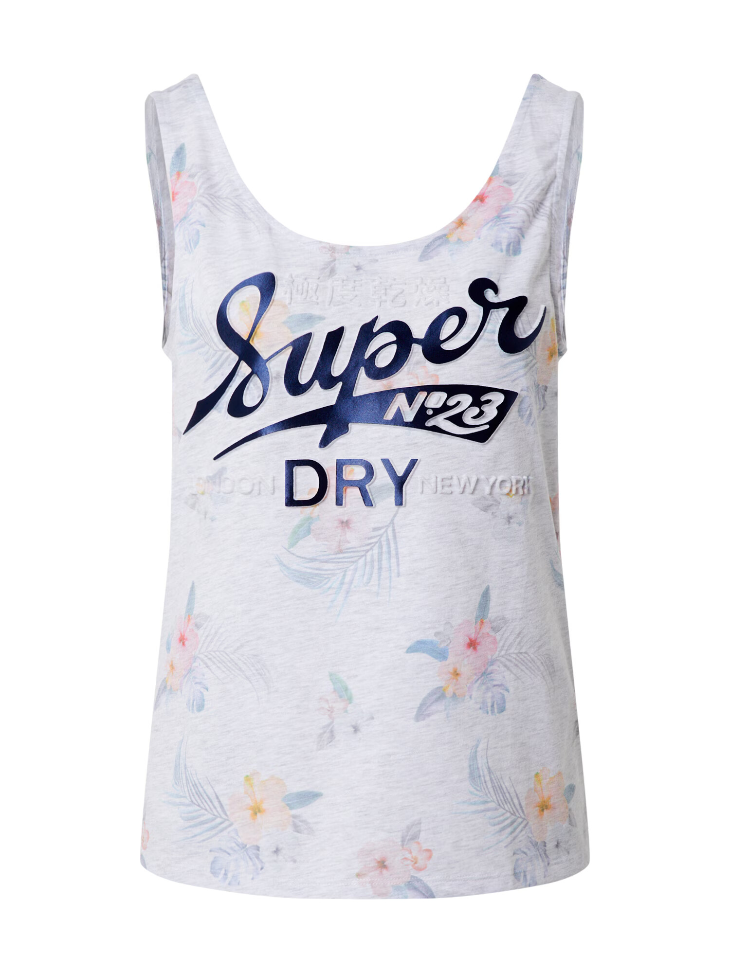 Superdry Top 'Super 23' zmiešané farby / biela - Pepit.sk