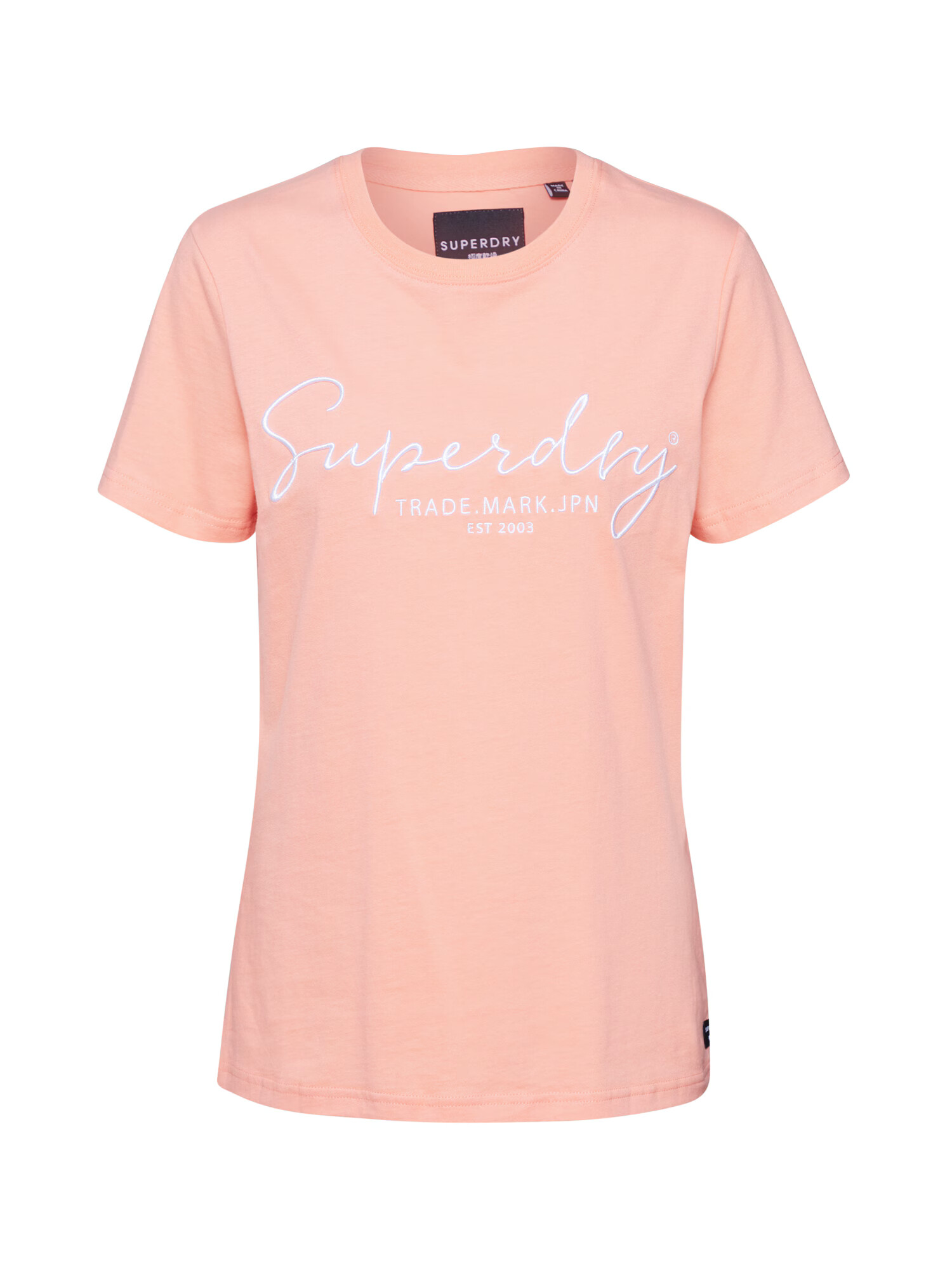 Superdry Tričko 'Alice' marhuľová / biela - Pepit.sk