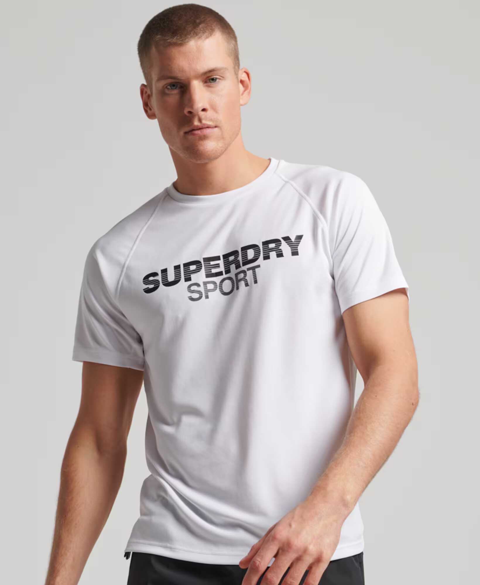 Superdry Tričko čierna / biela - Pepit.sk