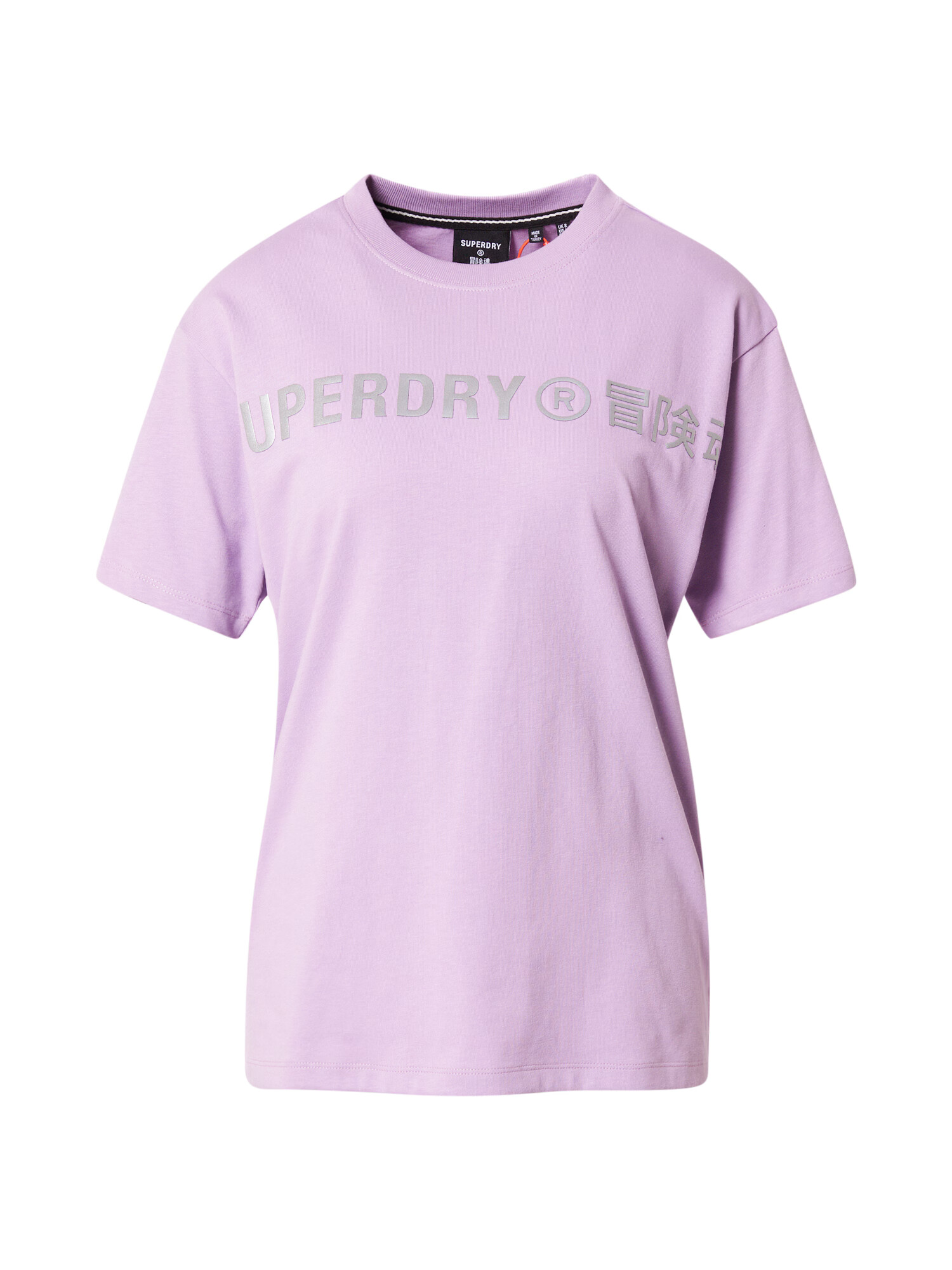 Superdry Tričko fialová / strieborná - Pepit.sk