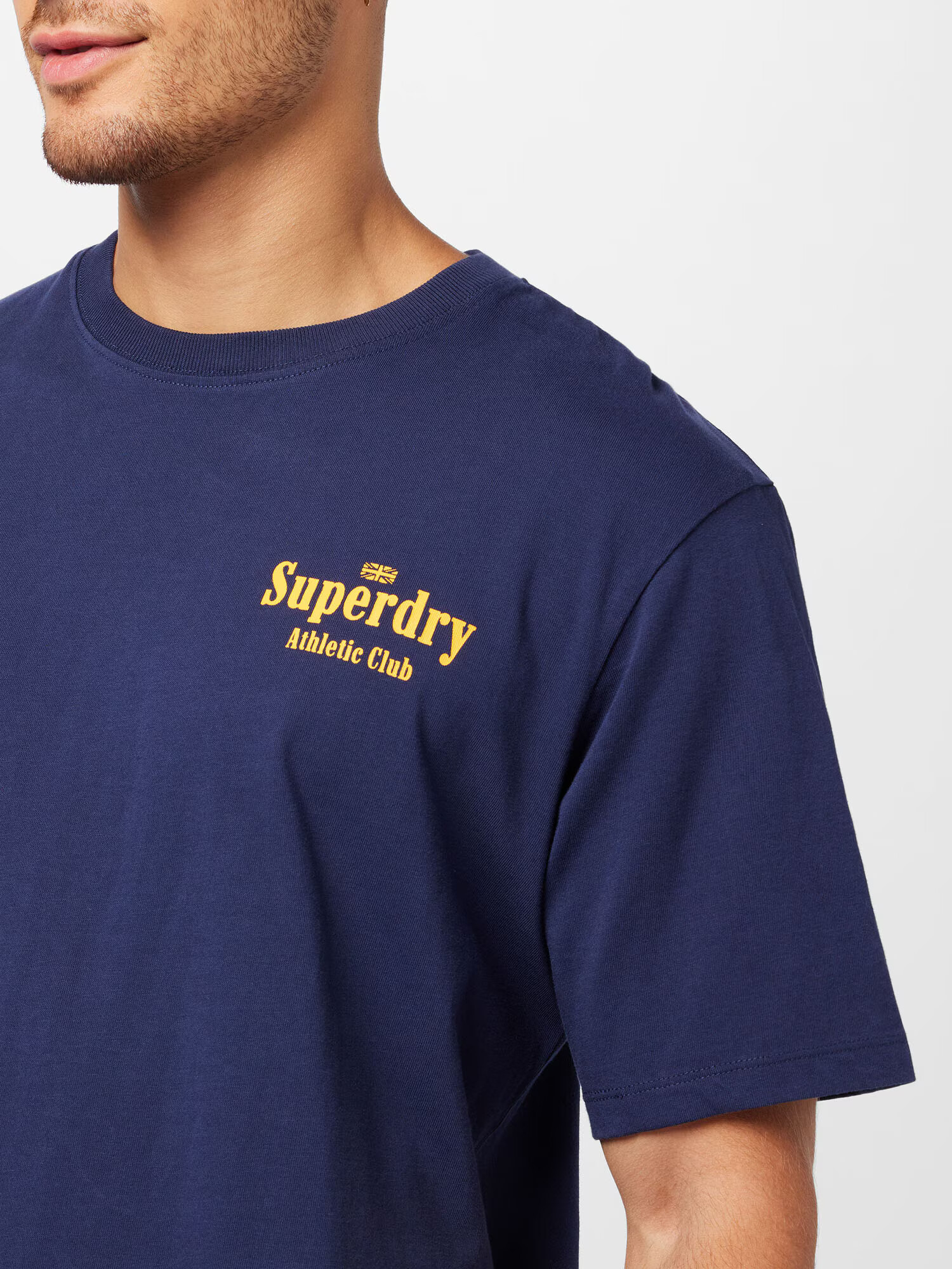 Superdry Tričko námornícka modrá / žltá - Pepit.sk