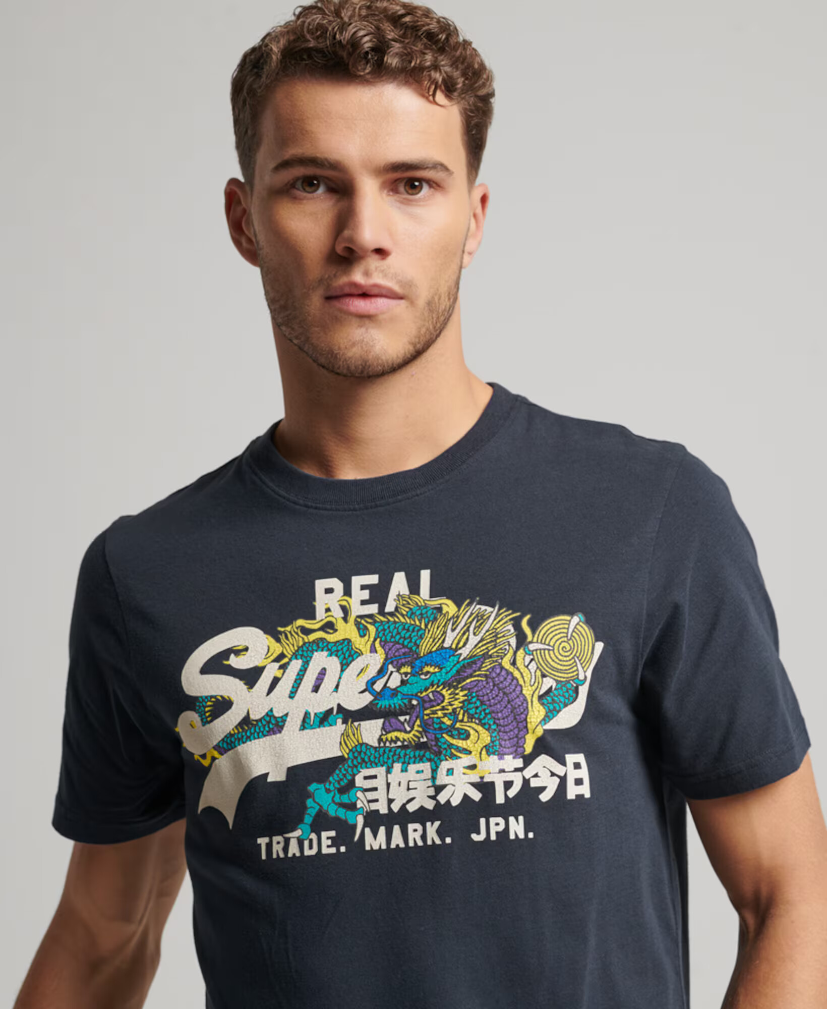 Superdry Tričko 'Narrative' zmiešané farby / čierna - Pepit.sk