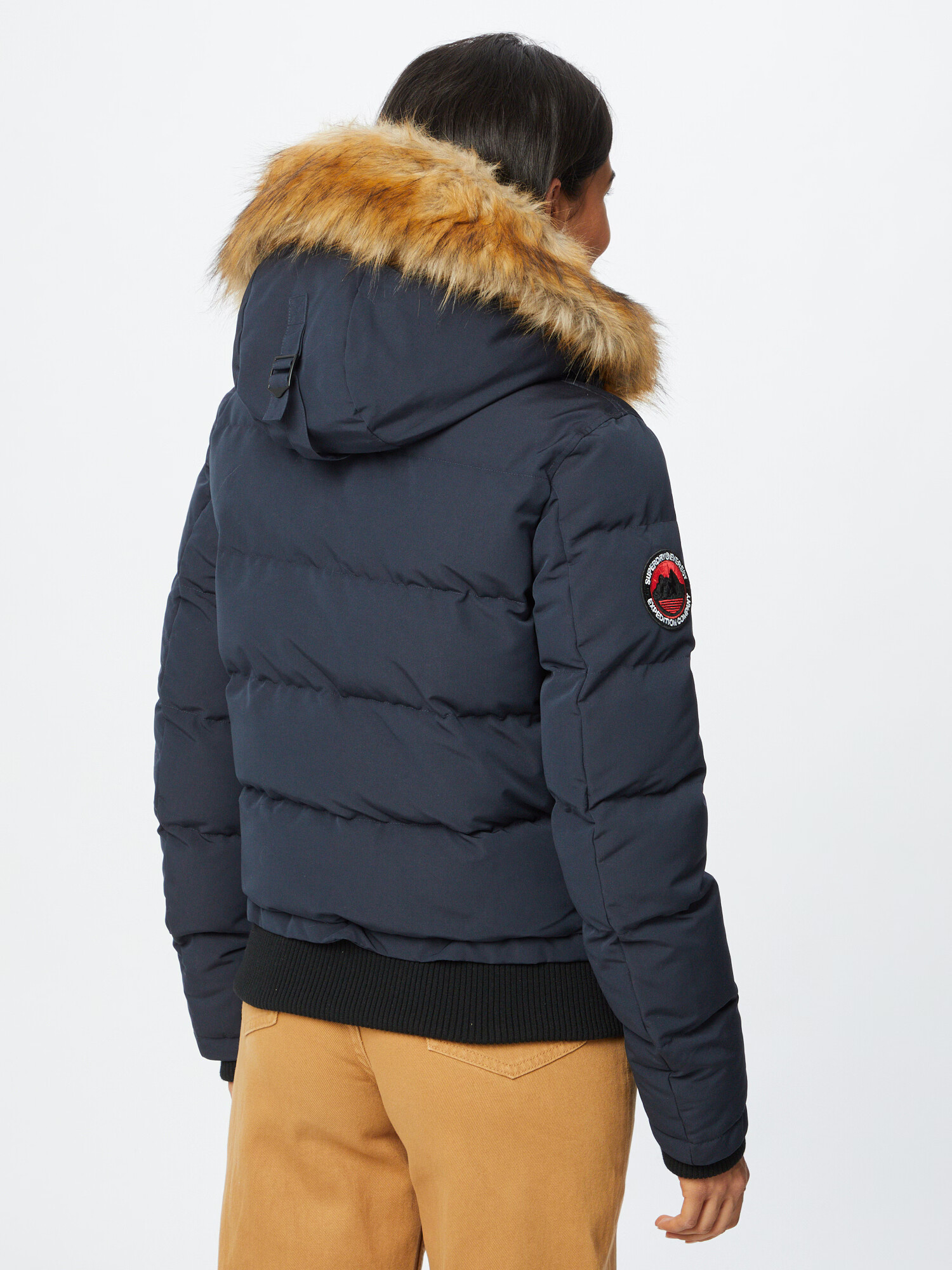 Superdry Zimná bunda 'Everest' tmavomodrá - Pepit.sk